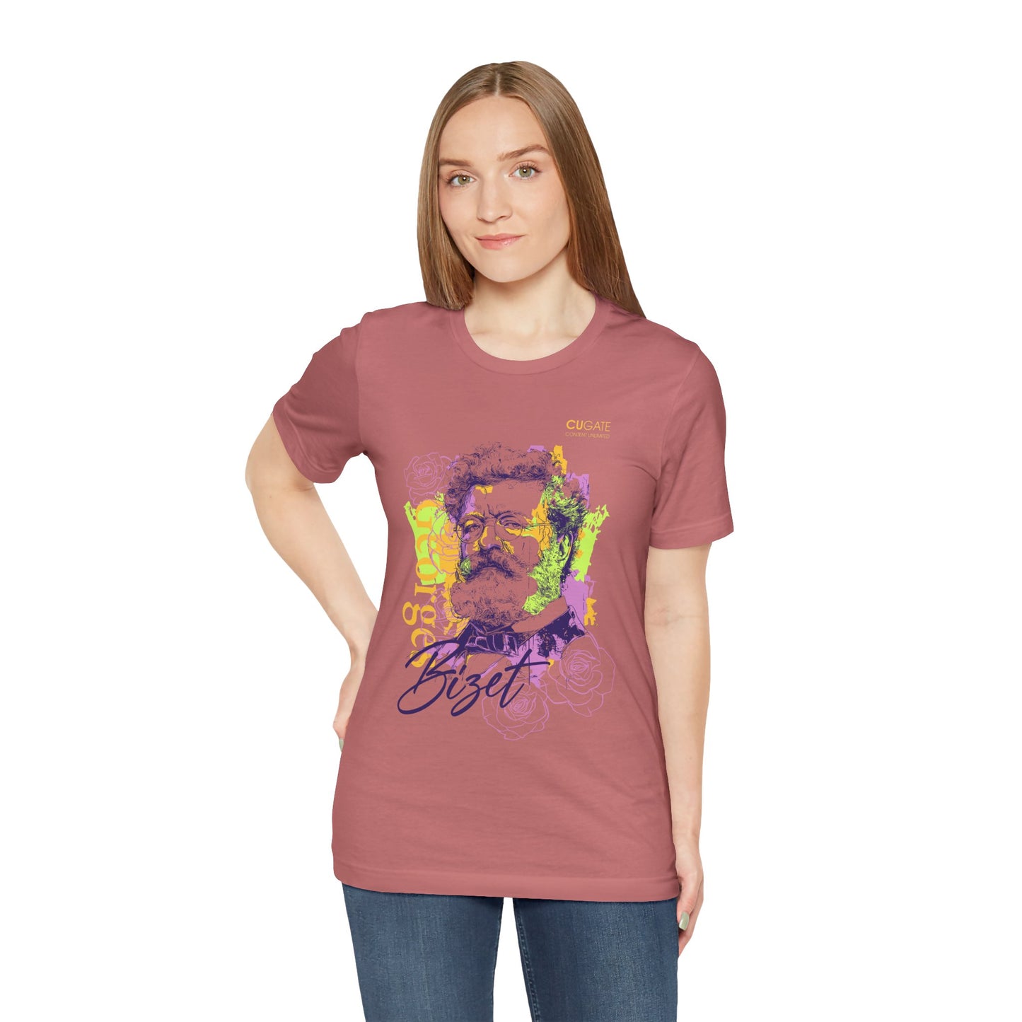 Bizet T-Shirt (Light): Classical Music T-Shirt, Bizet Shirt, Georges Bizet Gift