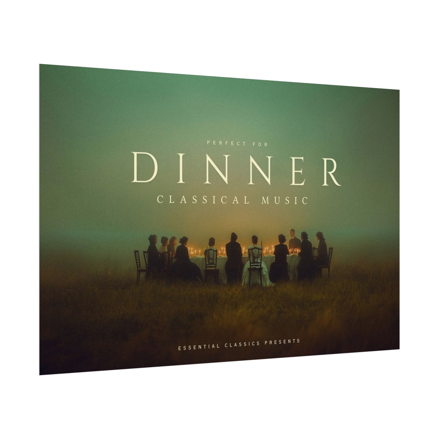 Classical Music for Dinner Poster - Vivaldi, Bach, Mozart Mood Poster