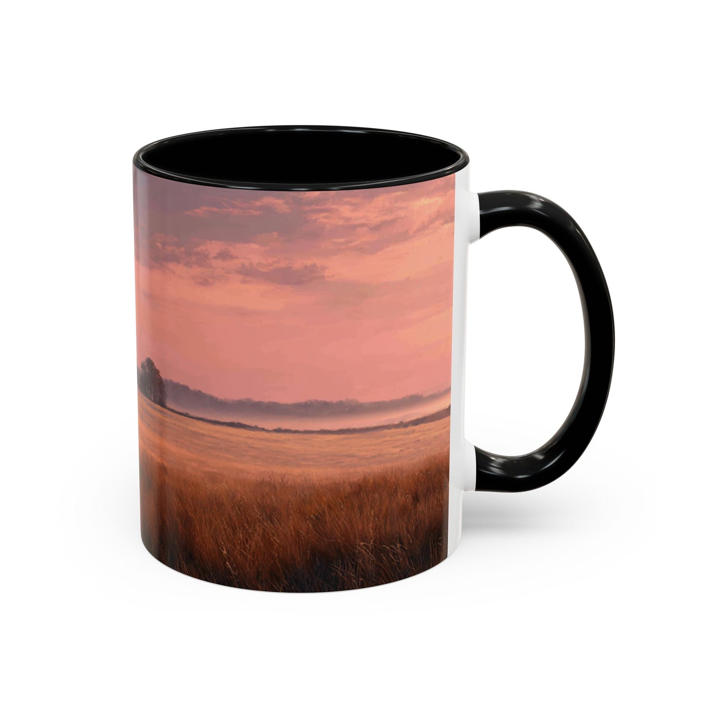 Slow Living Mug (EU) - Relaxation and Meditation Mug, Peaceful Countryside Mug, Farm and Country Mug