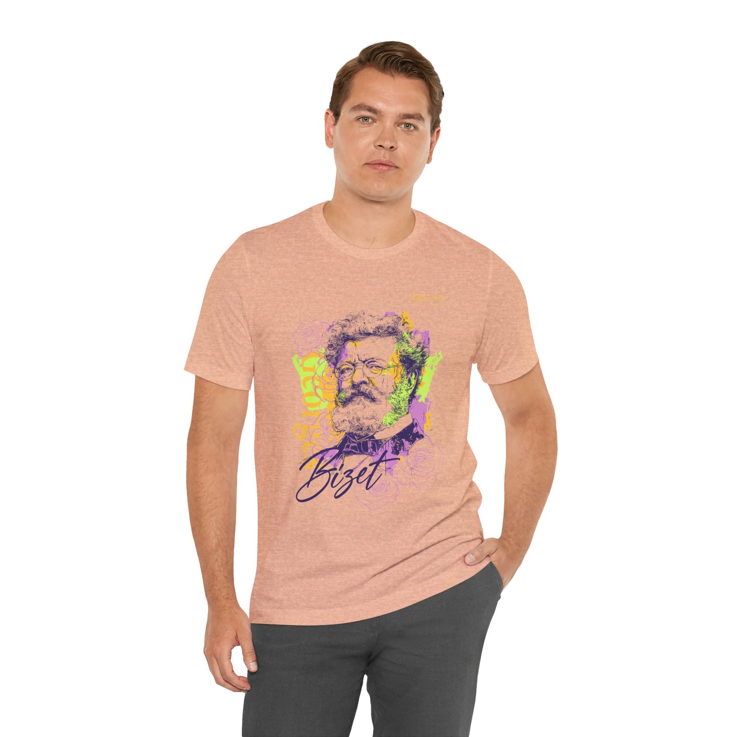 Bizet T-Shirt (Light): Classical Music T-Shirt, Bizet Shirt, Georges Bizet Gift