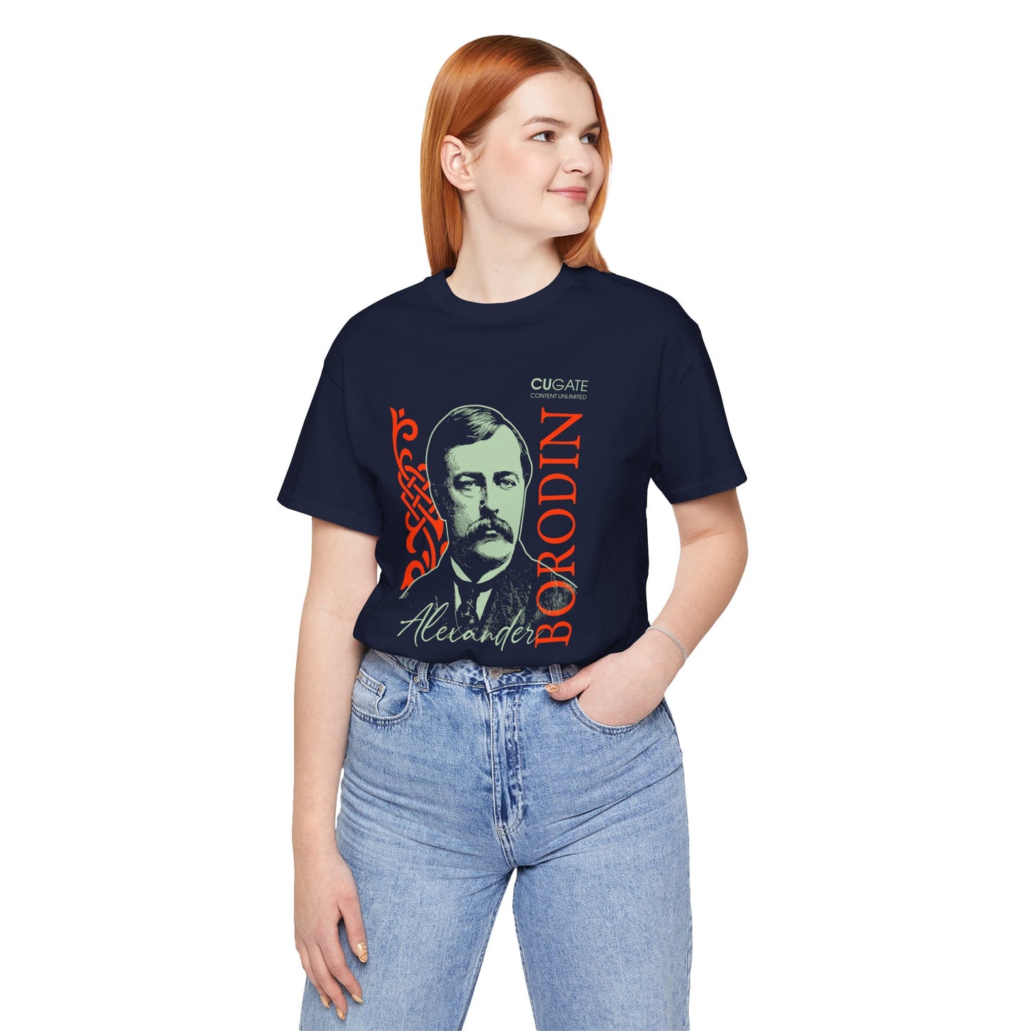 Borodin T-Shirt (Dark): Classical Music T-Shirt, Borodin Shirt, Alexander Borodin Gift