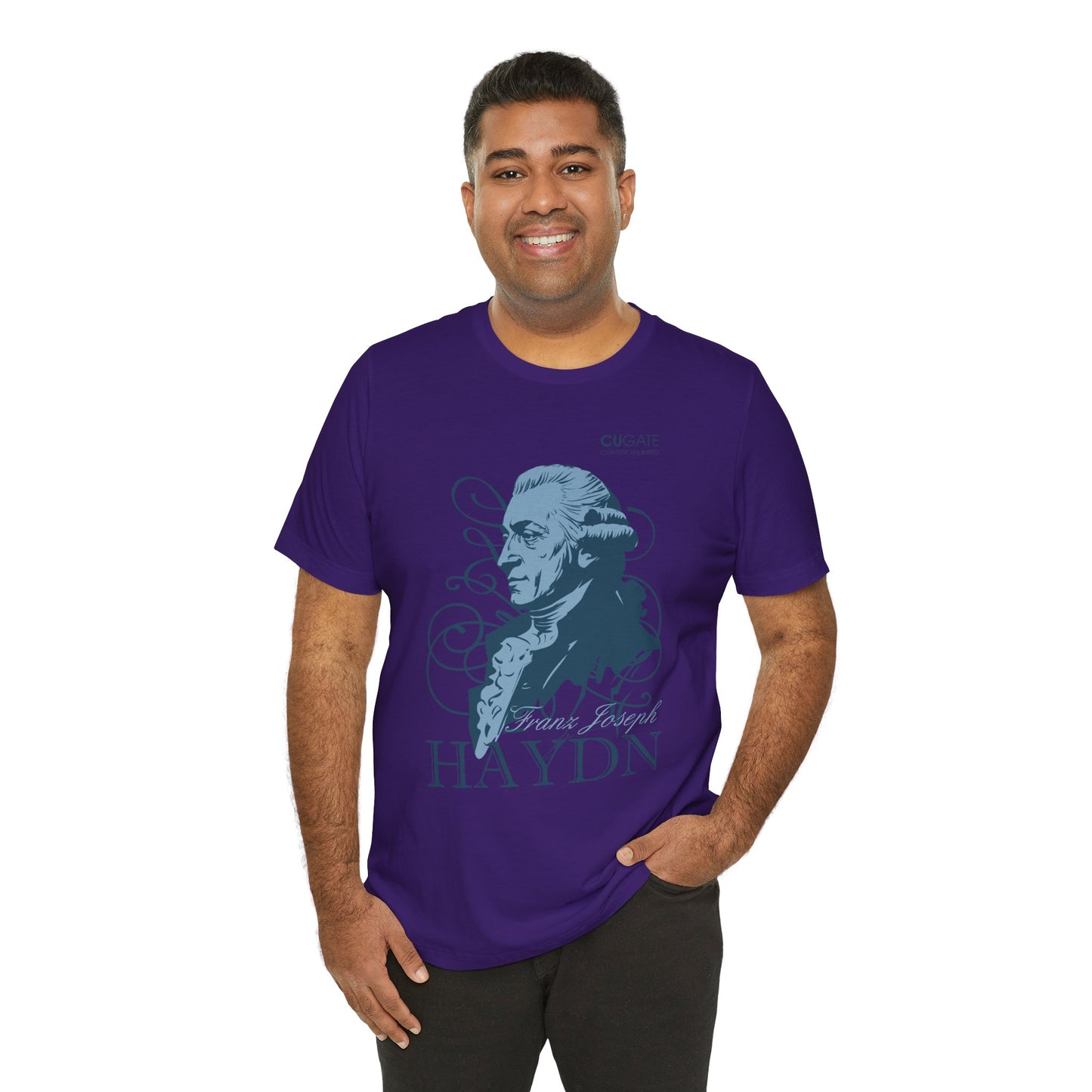 Haydn T-Shirt (Dark): Classical Music T-Shirt, Haydn Shirt, Franz Joseph Haydn Gift, Haydn Tribute Tee