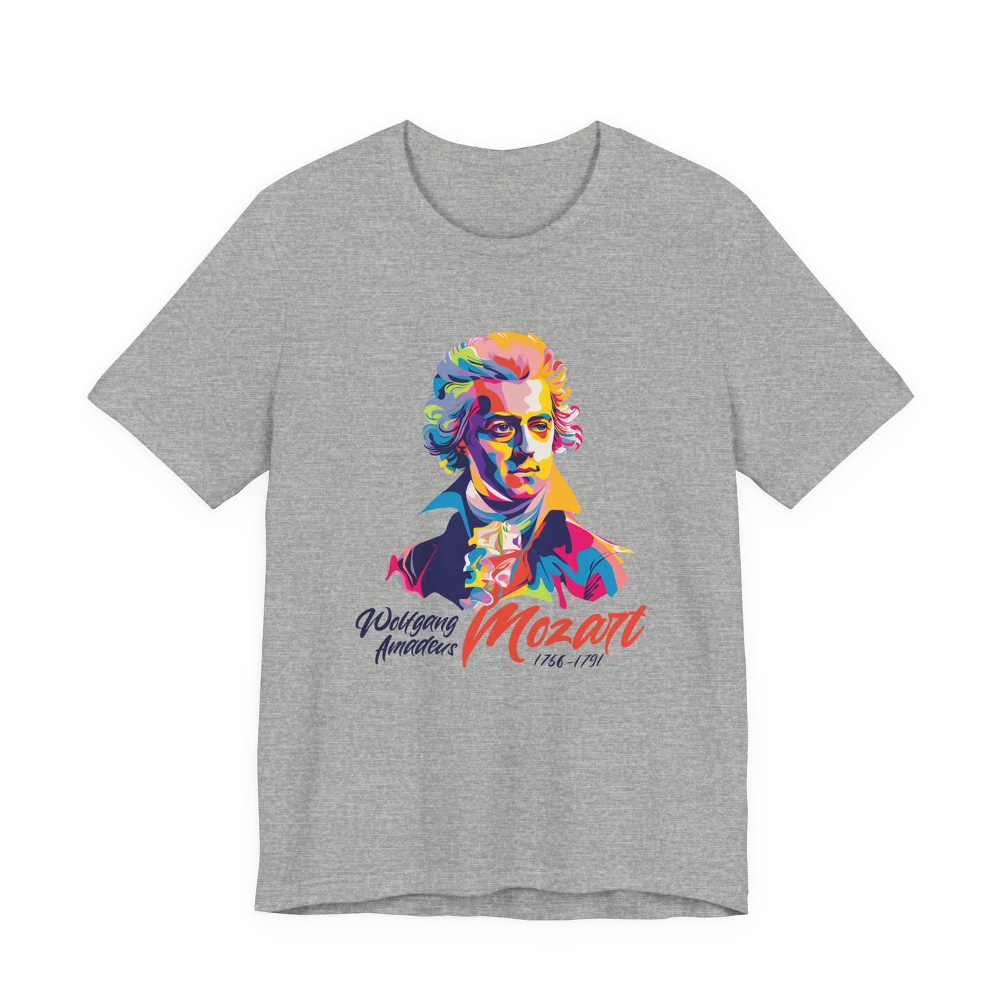 Mozart for Life T-Shirt: Classical Music T-Shirt, Mozart Shirt, Wolfgang Amadeus Mozart Gift, Life of Mozart Tee