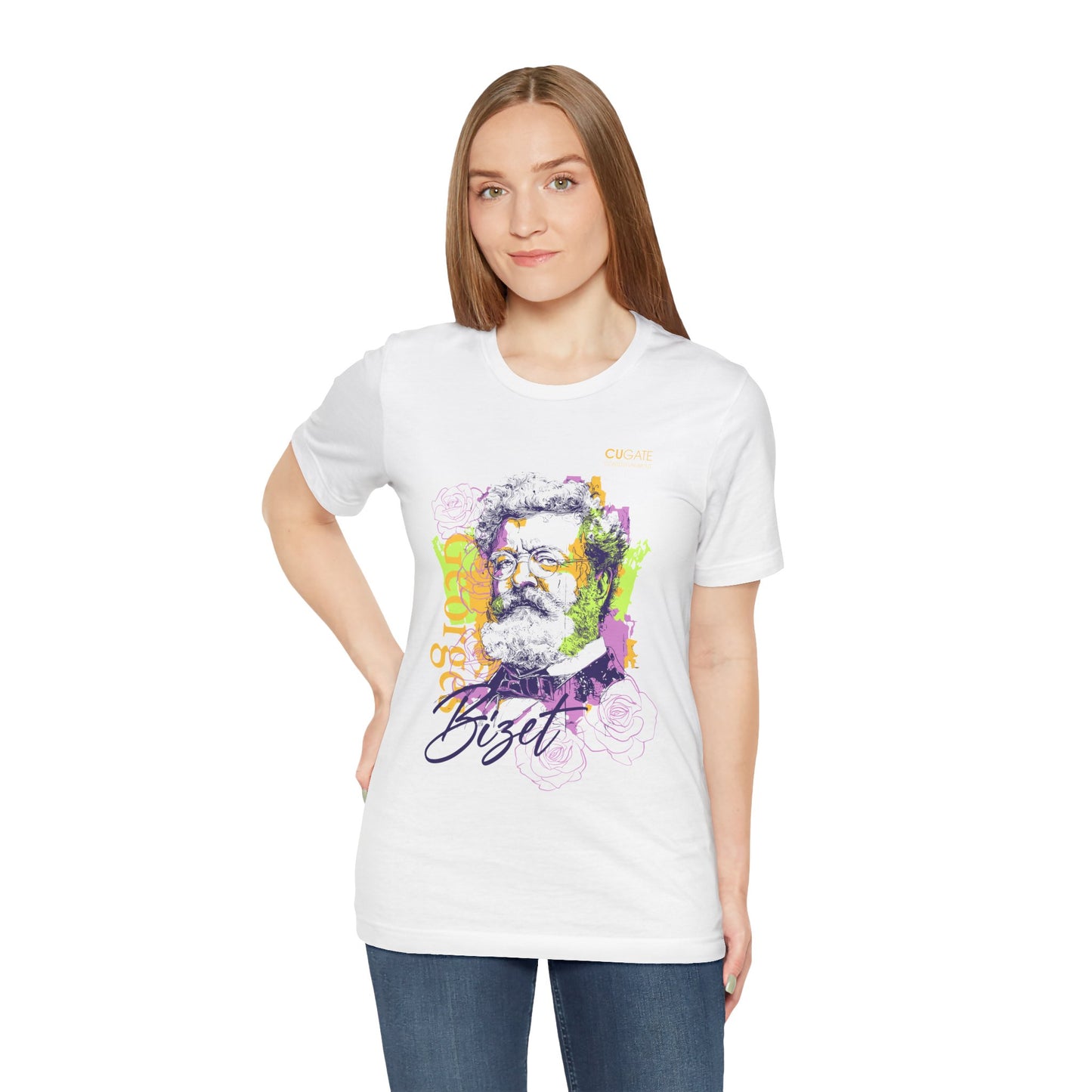 Bizet T-Shirt (Light): Classical Music T-Shirt, Bizet Shirt, Georges Bizet Gift