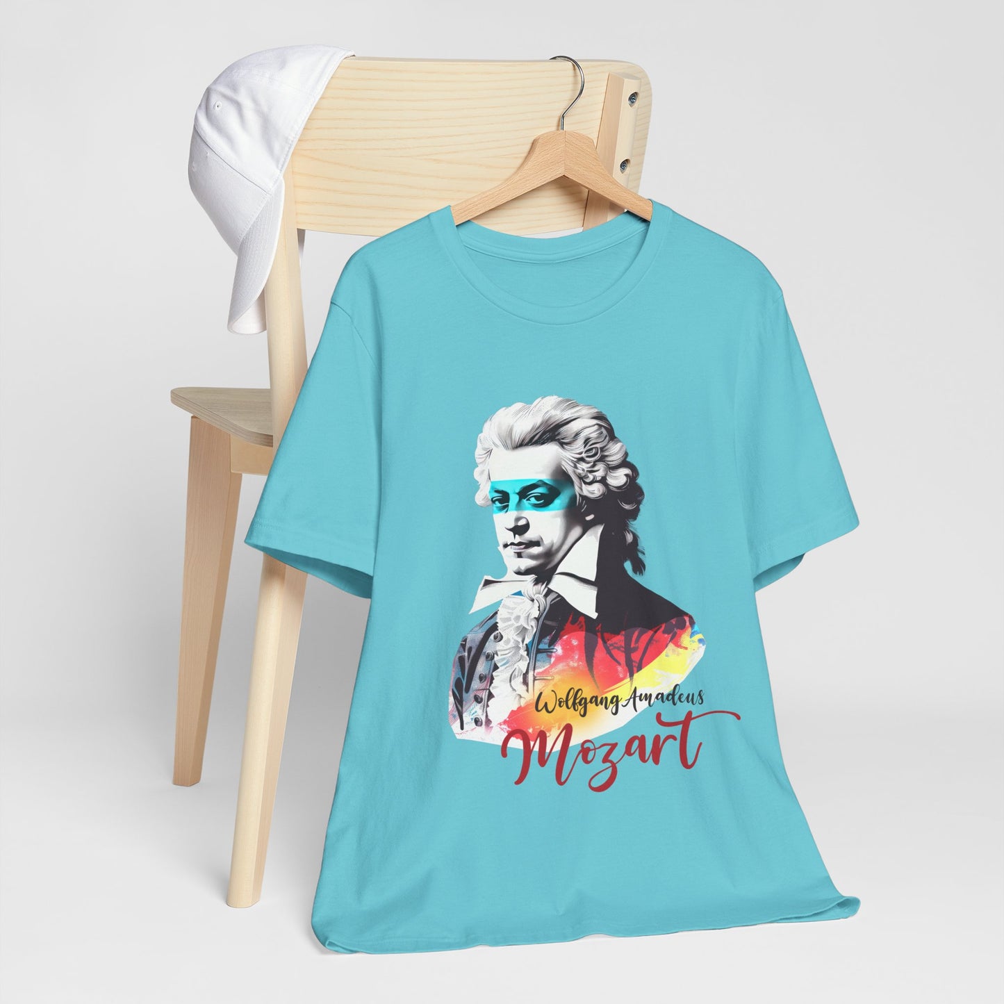 Mozart Printed Tee - Classical Music Lovers Gift