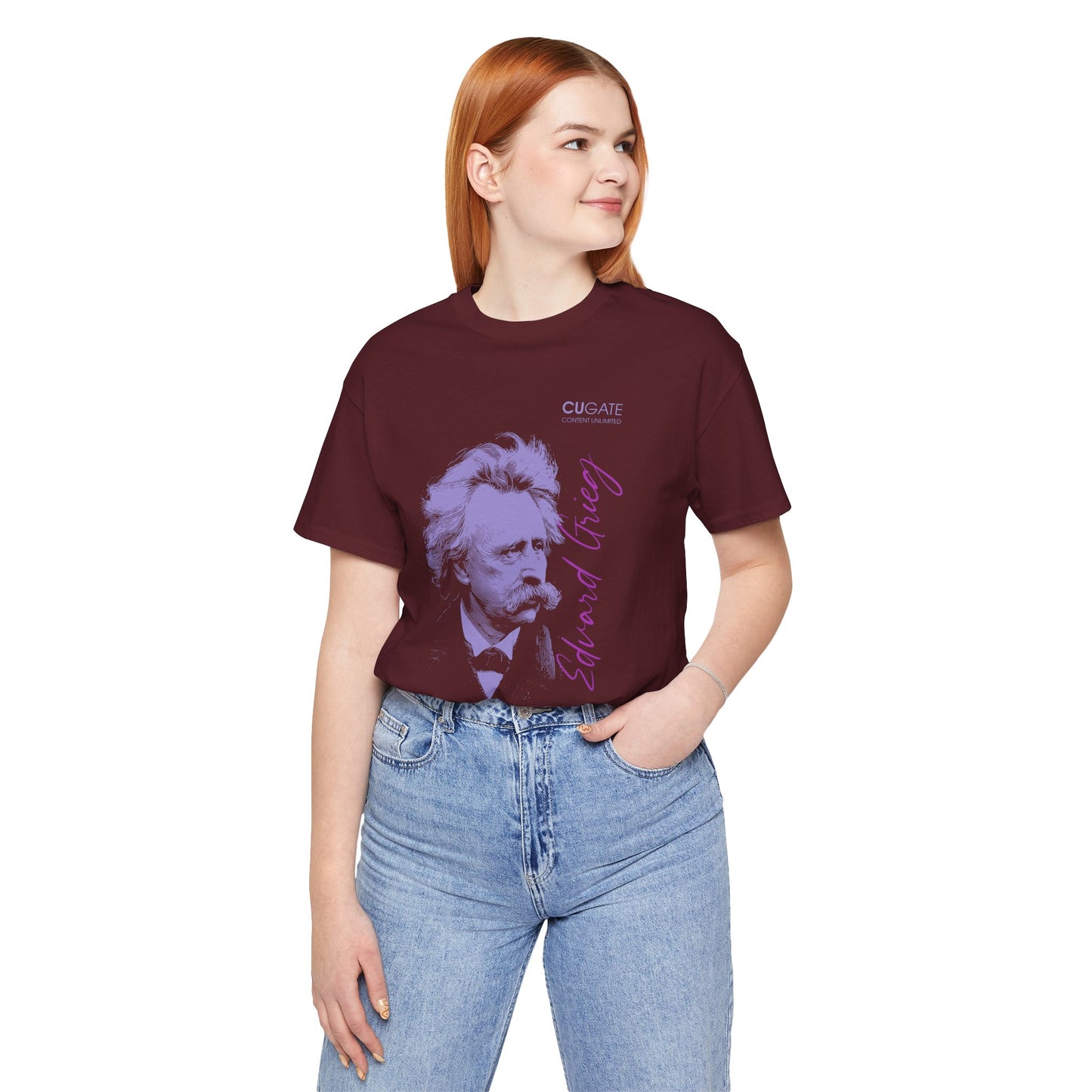 Grieg T-Shirt (Dark): Classical Music T-Shirt, Grieg Shirt, Music T-Shirt Gift, Norwegian Folk Music Tee, Scandinavian Classic Music Shirt