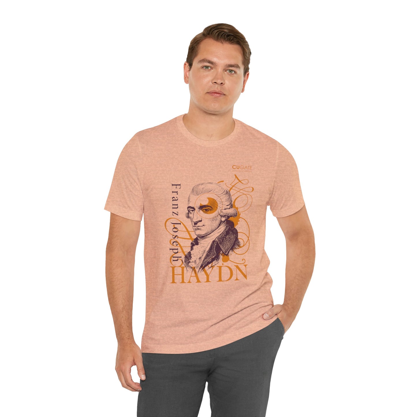 Haydn T-Shirt (Light): Classical Music T-Shirt, Haydn Shirt, Franz Joseph Haydn Gift, Haydn Tribute Tee