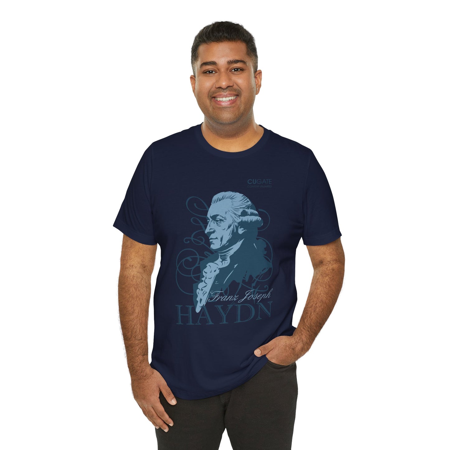 Haydn T-Shirt (Dark): Classical Music T-Shirt, Haydn Shirt, Franz Joseph Haydn Gift, Haydn Tribute Tee