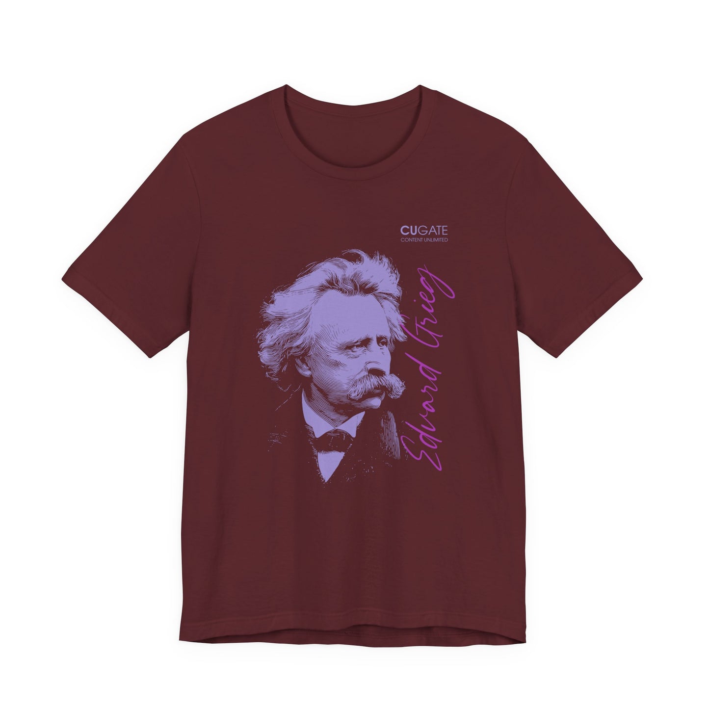 Grieg T-Shirt (Dark): Classical Music T-Shirt, Grieg Shirt, Music T-Shirt Gift, Norwegian Folk Music Tee, Scandinavian Classic Music Shirt