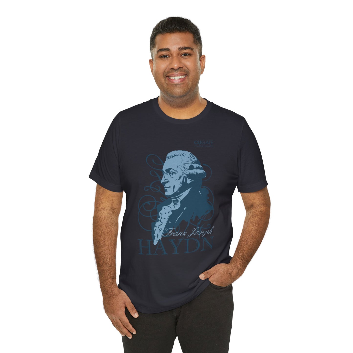 Haydn T-Shirt (Dark): Classical Music T-Shirt, Haydn Shirt, Franz Joseph Haydn Gift, Haydn Tribute Tee