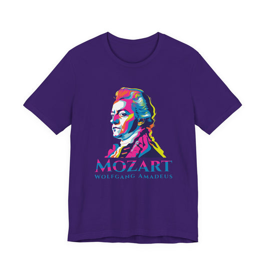 Mozart Statue T-Shirt: Classical Music T-Shirt, Mozart Shirt, Wolfgang Amadeus Mozart Gift, Mozart Tribute Tee, Mozart Profile Tee