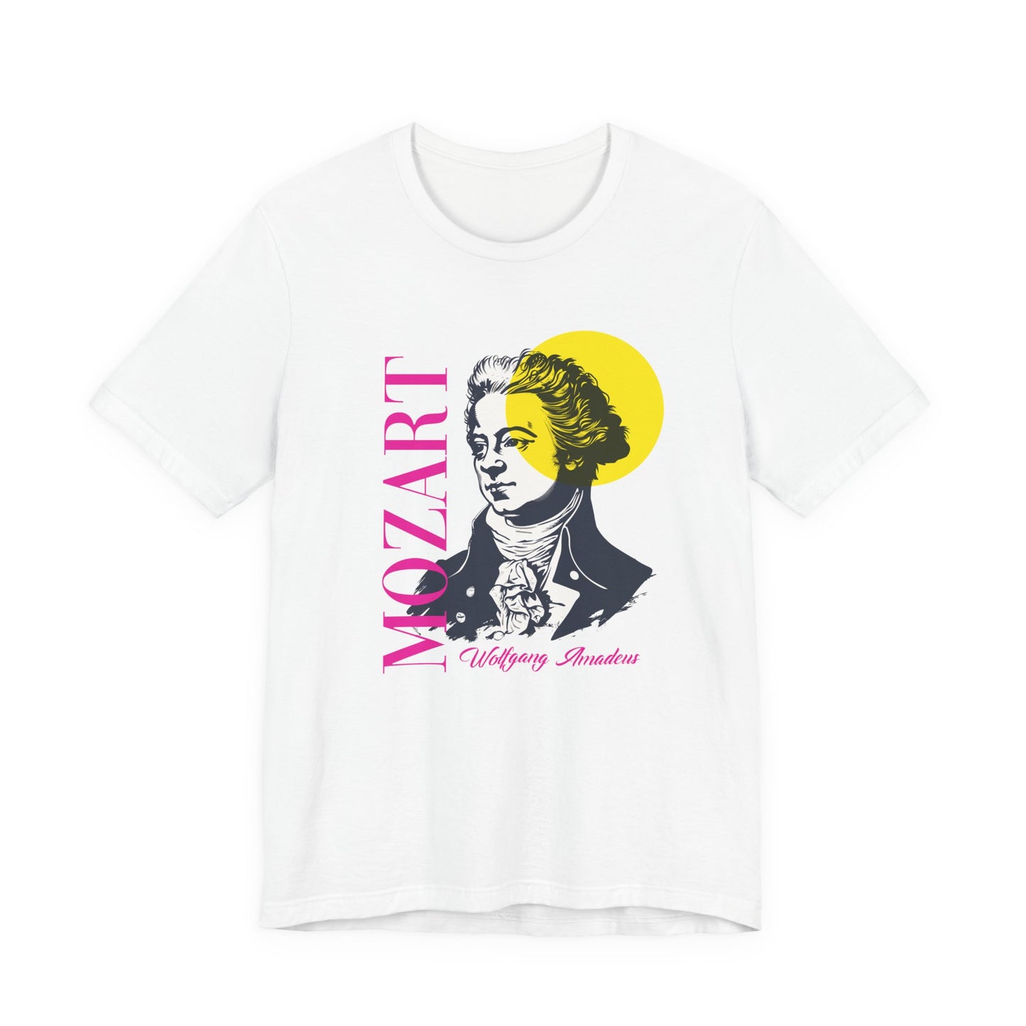 Mozart Sun T-Shirt: Classical Music T-Shirt, Mozart Shirt, Wolfgang Amadeus Mozart Gift, Mozart Tribute Tee