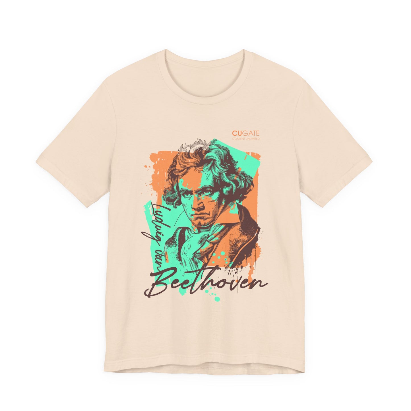 Beethoven T-Shirt (Light) : Classical Music T-Shirt, Beethoven Shirt, Ludwig van Beethoven Gift