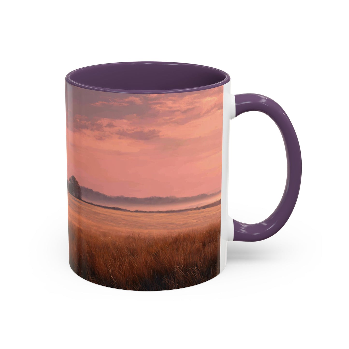 Slow Living Mug (EU) - Relaxation and Meditation Mug, Peaceful Countryside Mug, Farm and Country Mug