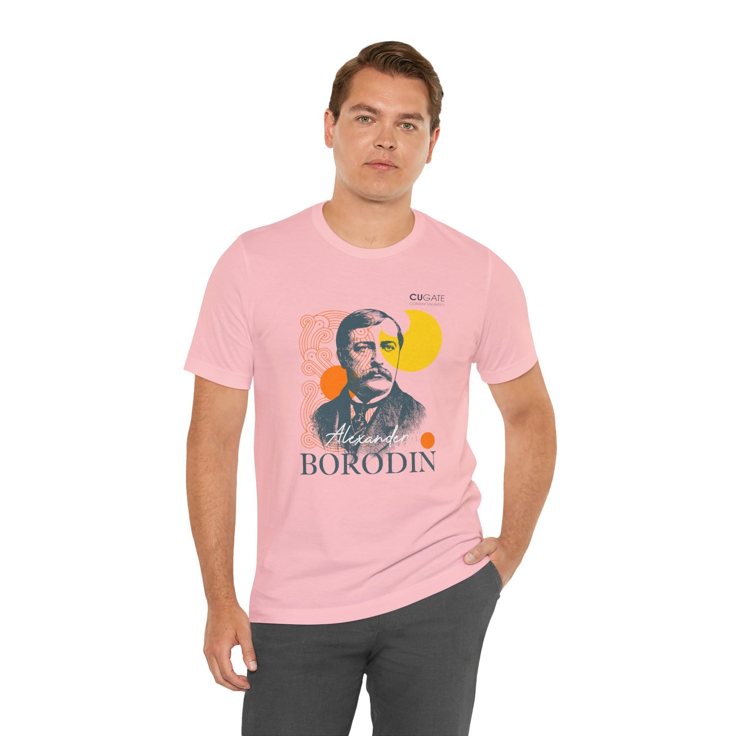 Borodin T-Shirt (Light): Classical Music T-Shirt, Borodin Shirt, Alexander Borodin Gift