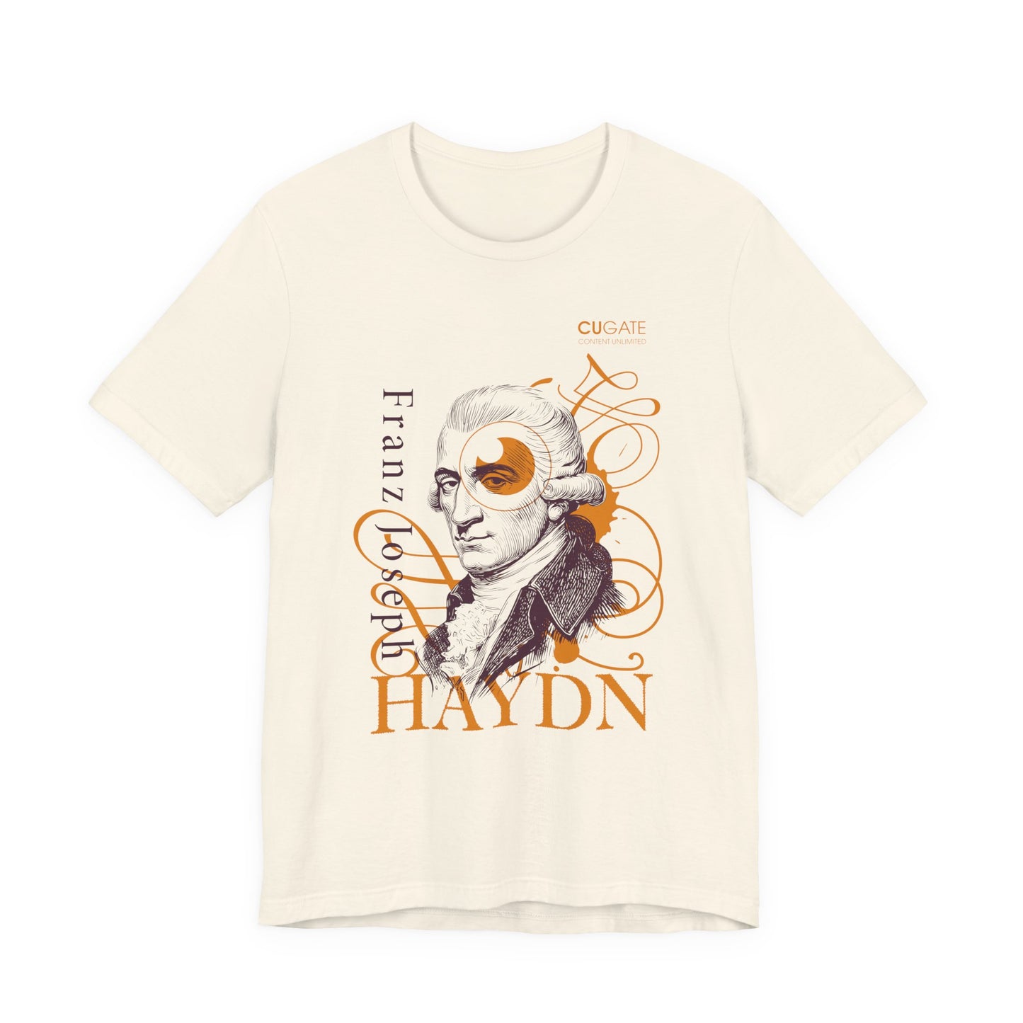 Haydn T-Shirt (Light): Classical Music T-Shirt, Haydn Shirt, Franz Joseph Haydn Gift, Haydn Tribute Tee