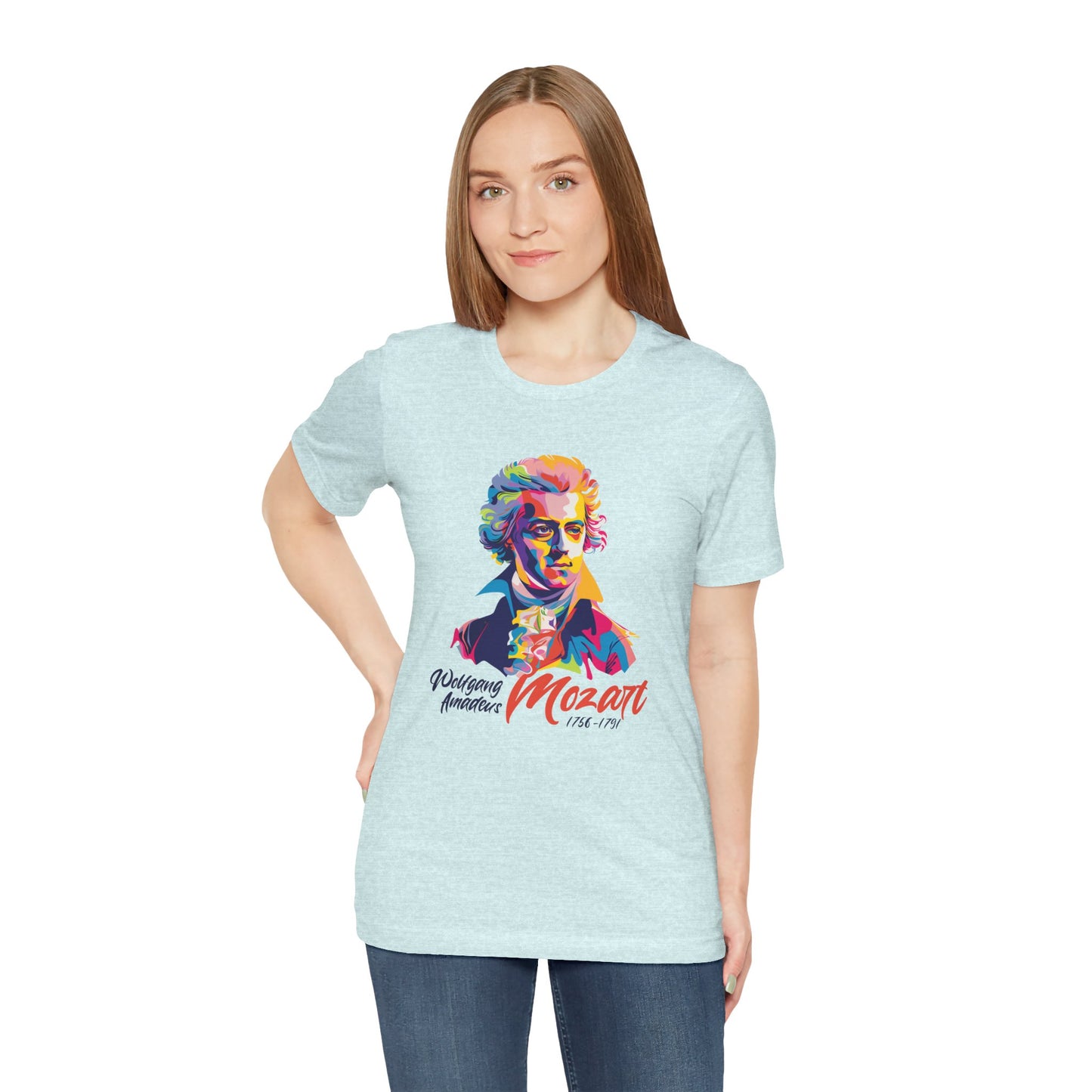 Mozart for Life T-Shirt: Classical Music T-Shirt, Mozart Shirt, Wolfgang Amadeus Mozart Gift, Life of Mozart Tee