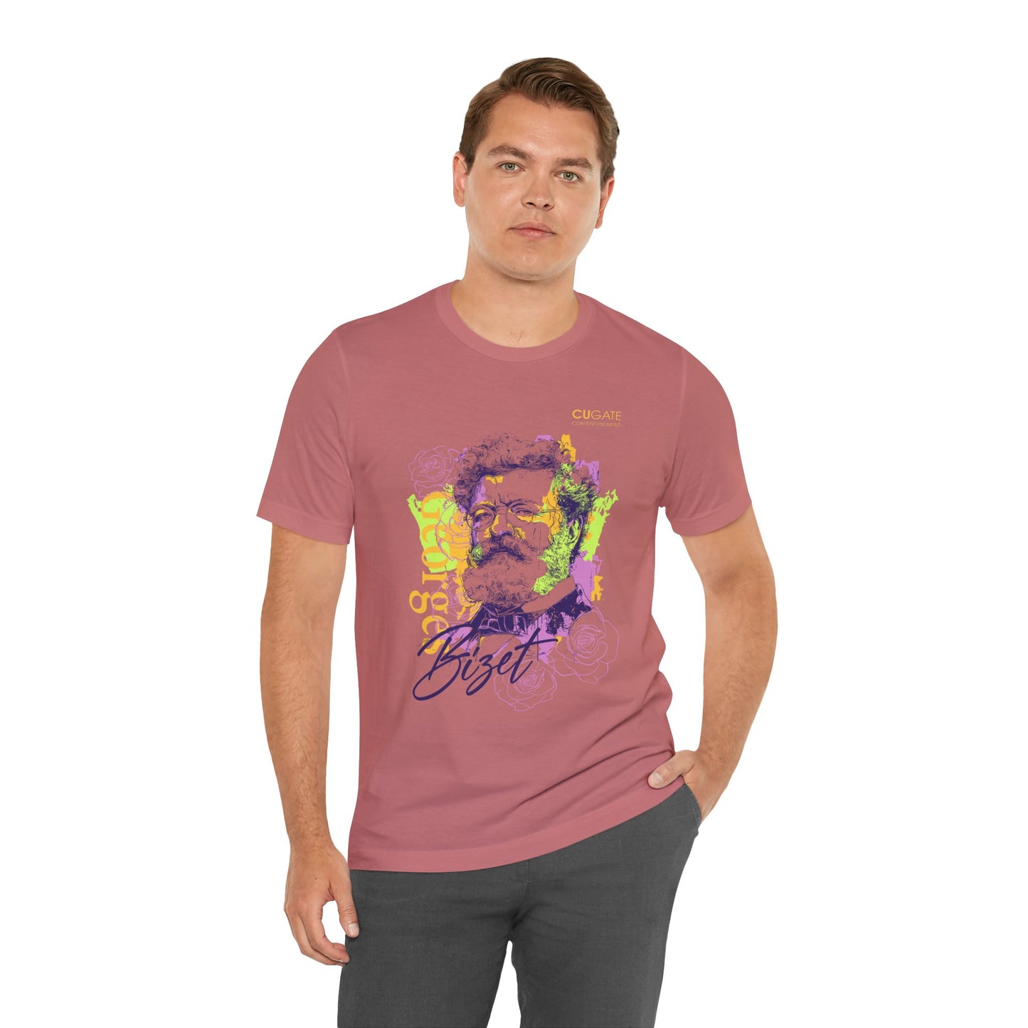 Bizet T-Shirt (Light): Classical Music T-Shirt, Bizet Shirt, Georges Bizet Gift