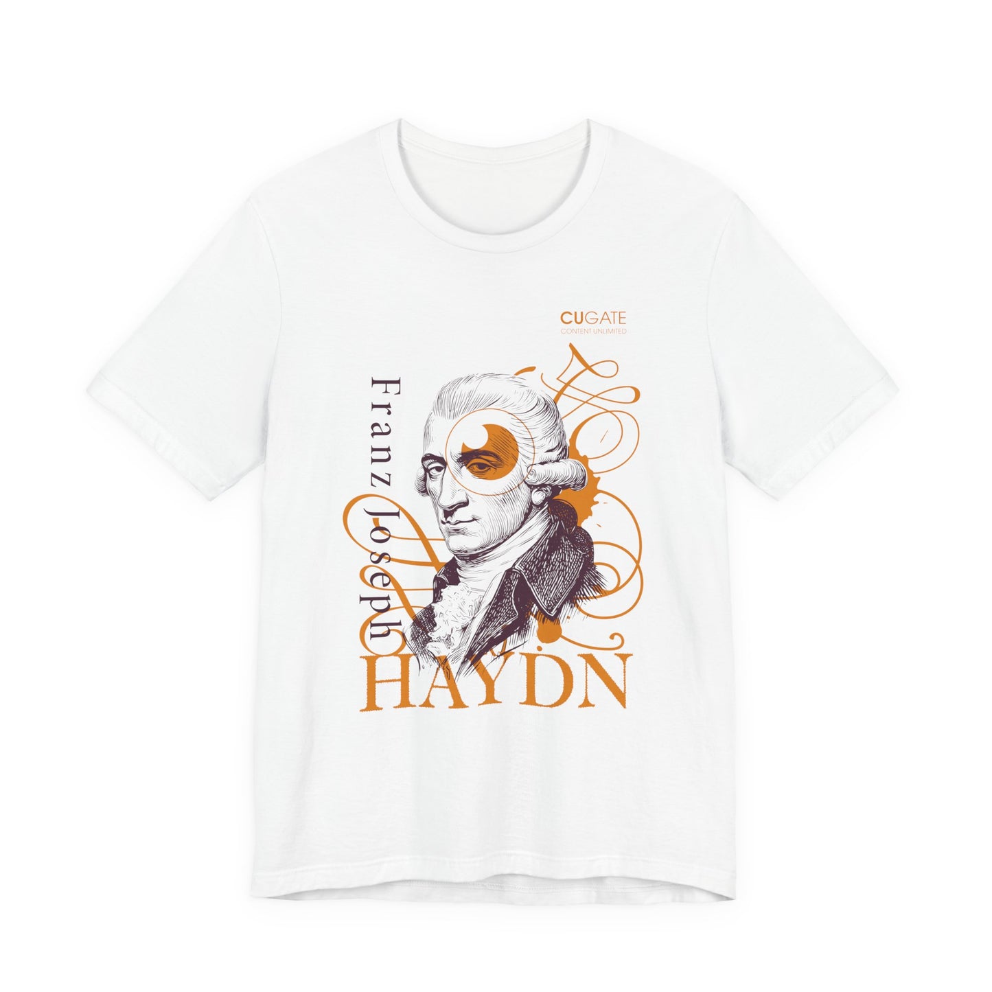 Haydn T-Shirt (Light): Classical Music T-Shirt, Haydn Shirt, Franz Joseph Haydn Gift, Haydn Tribute Tee