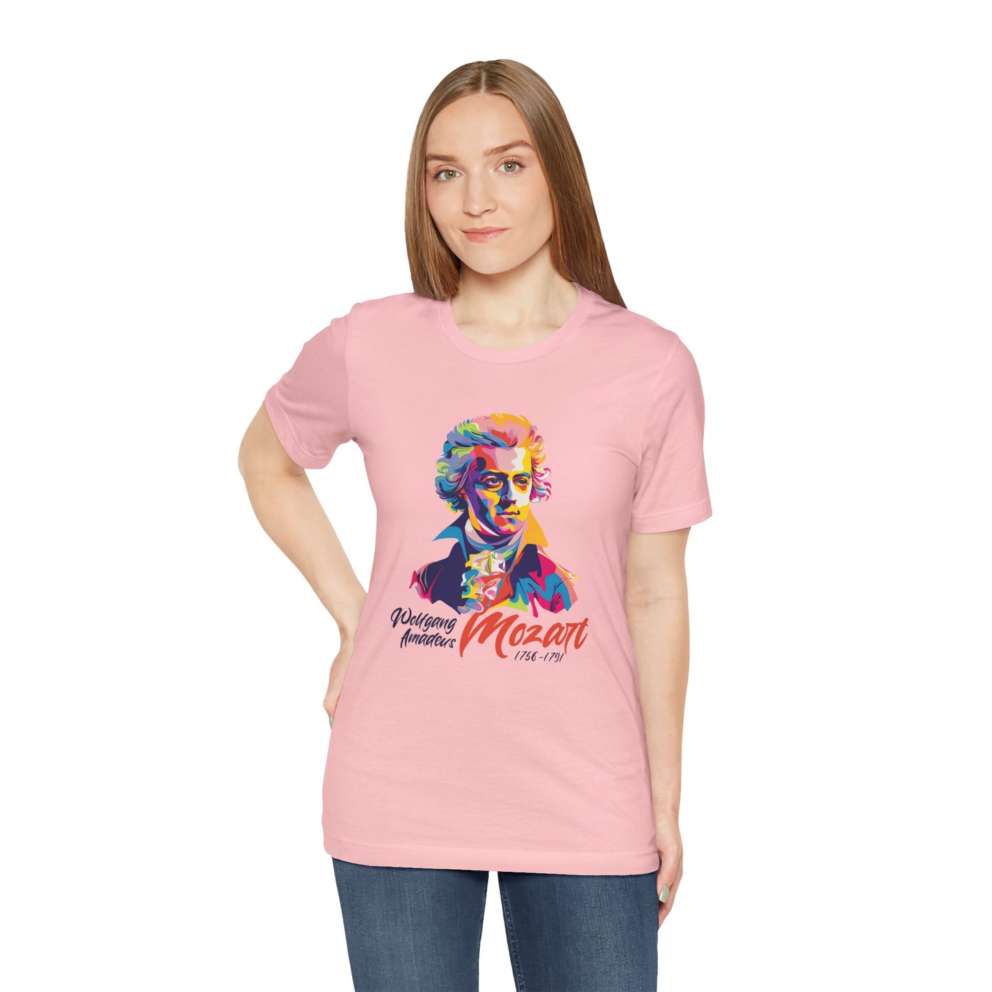 Mozart for Life T-Shirt: Classical Music T-Shirt, Mozart Shirt, Wolfgang Amadeus Mozart Gift, Life of Mozart Tee