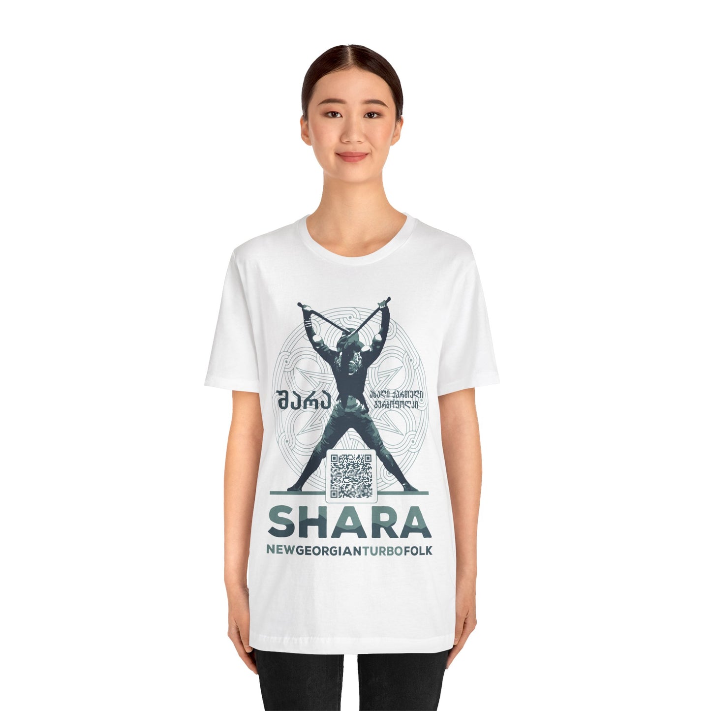 Shara Band T-Shirt - Georgian Turbo Folk (QR)