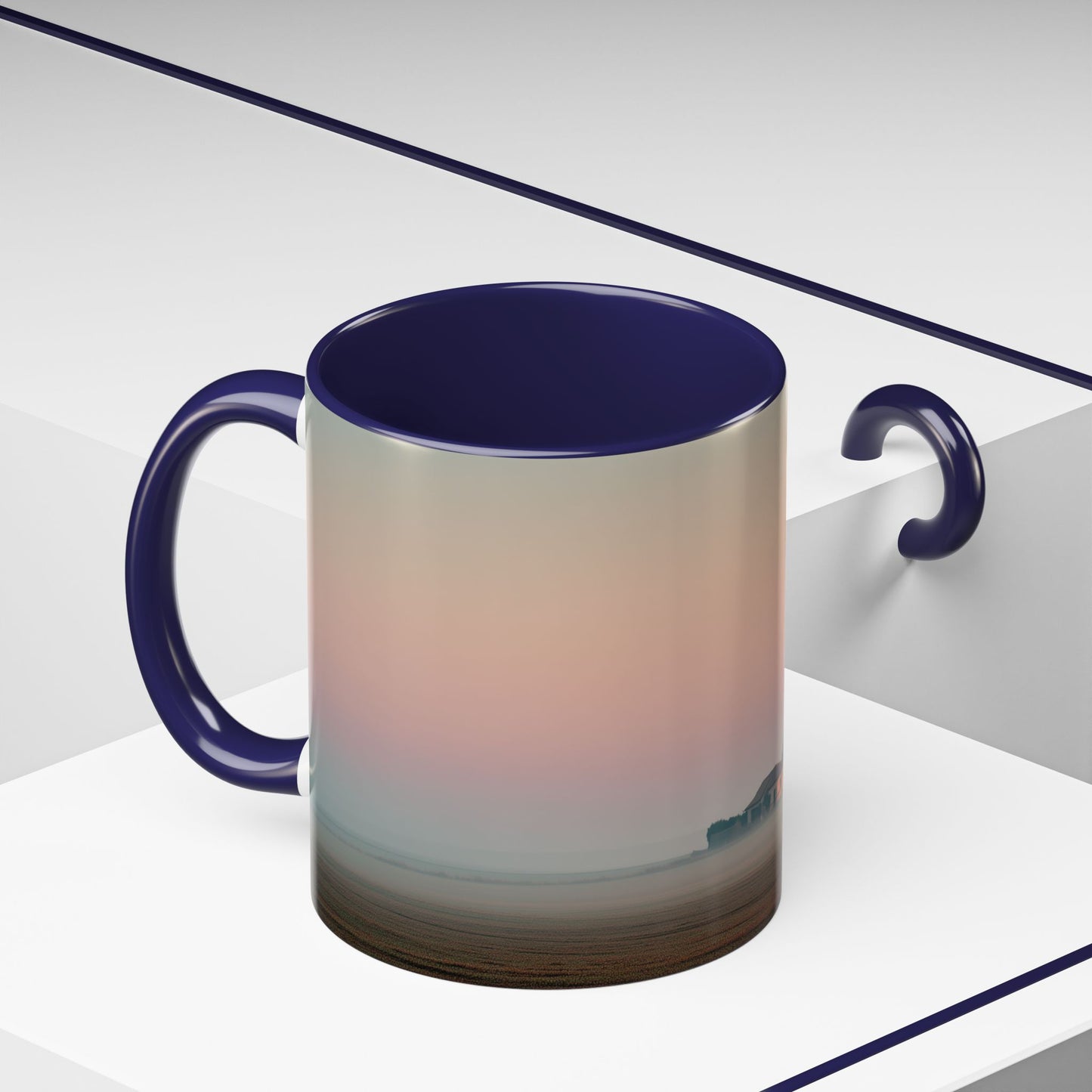 Quiet Mornings Mug (EU) - Classical Music for Relaxation Mug, Peaceful Music Mug, Sunrise Nature Mug