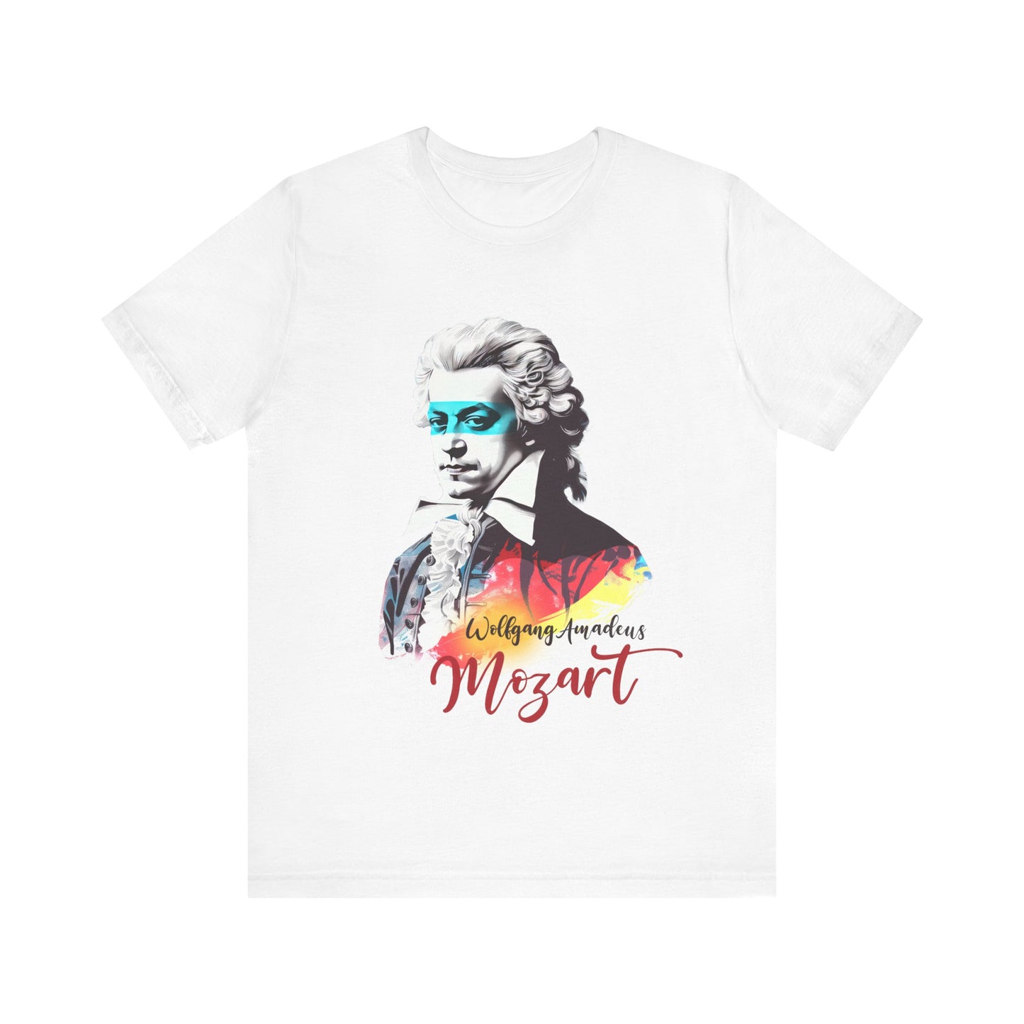 Mozart Printed Tee - Classical Music Lovers Gift