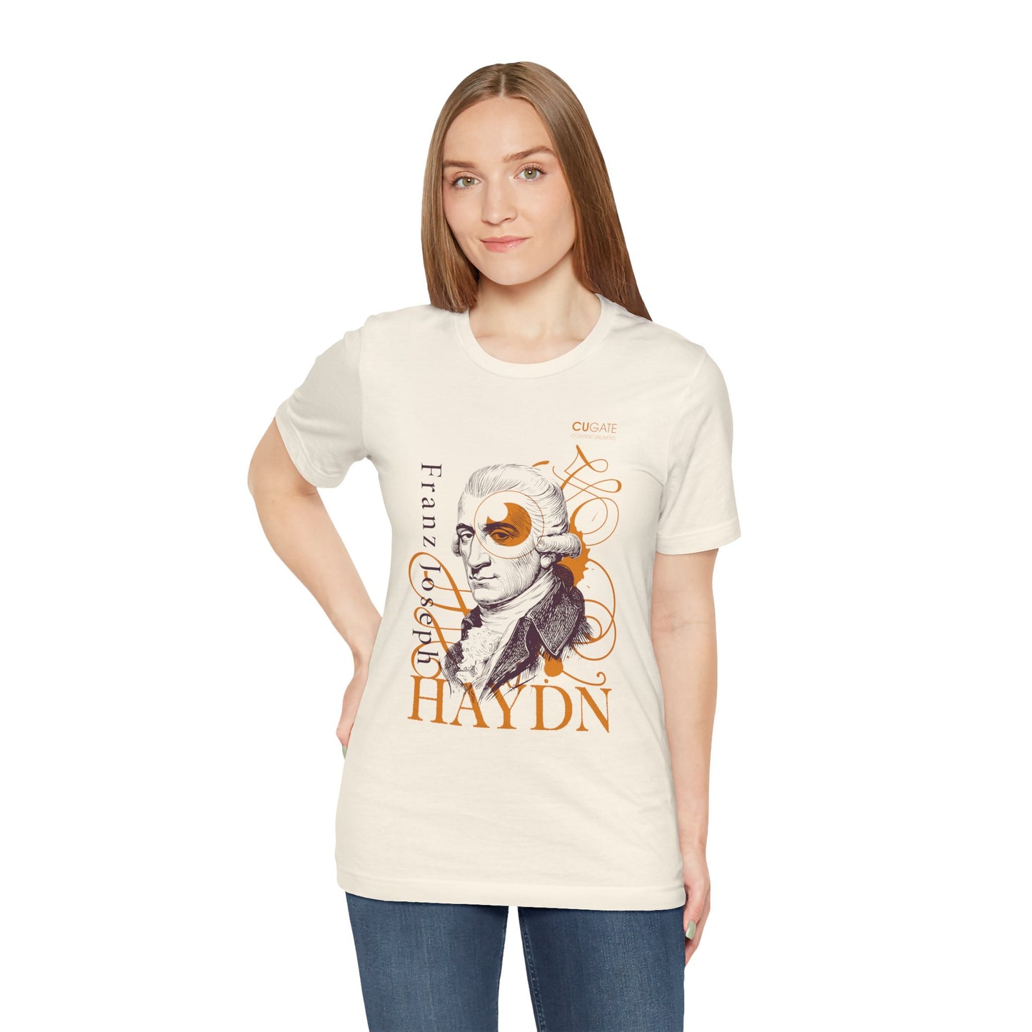 Haydn T-Shirt (Light): Classical Music T-Shirt, Haydn Shirt, Franz Joseph Haydn Gift, Haydn Tribute Tee