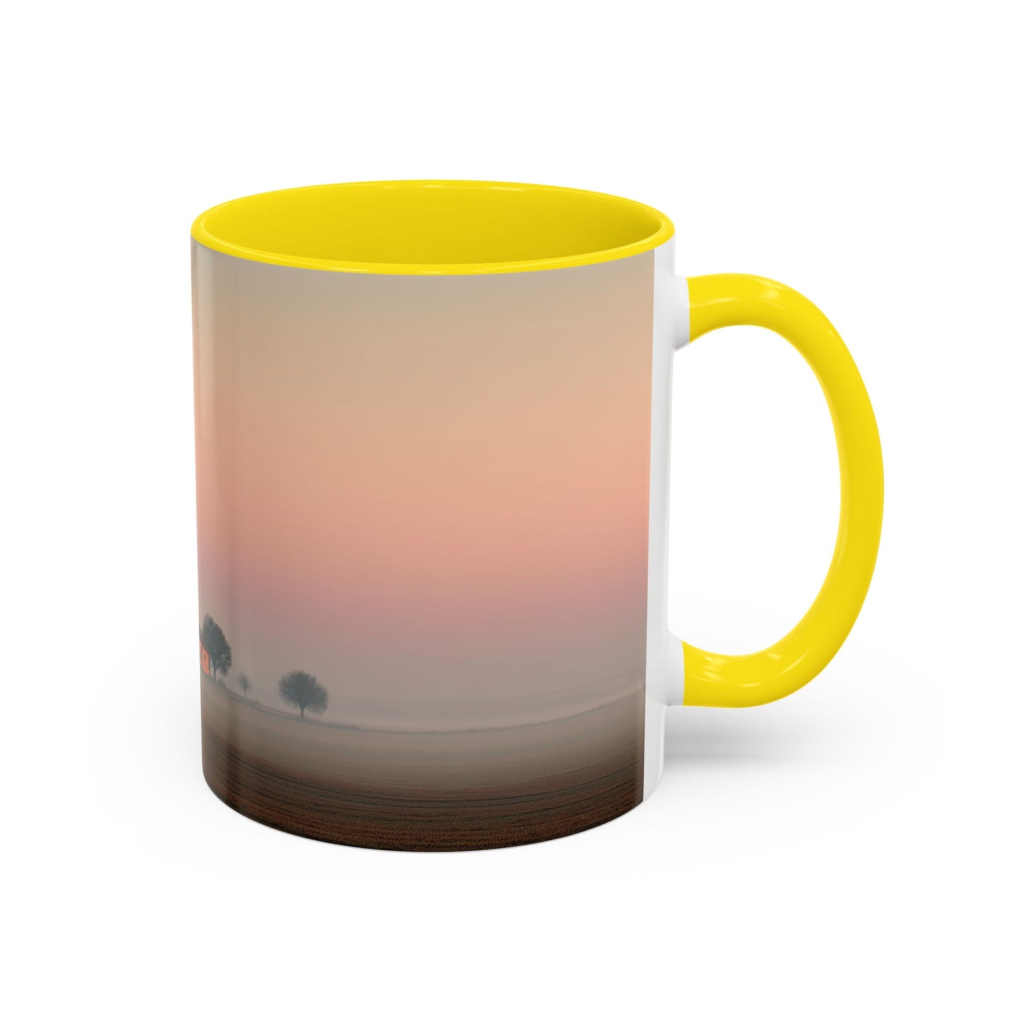 Quiet Mornings Mug (EU) - Classical Music for Relaxation Mug, Peaceful Music Mug, Sunrise Nature Mug