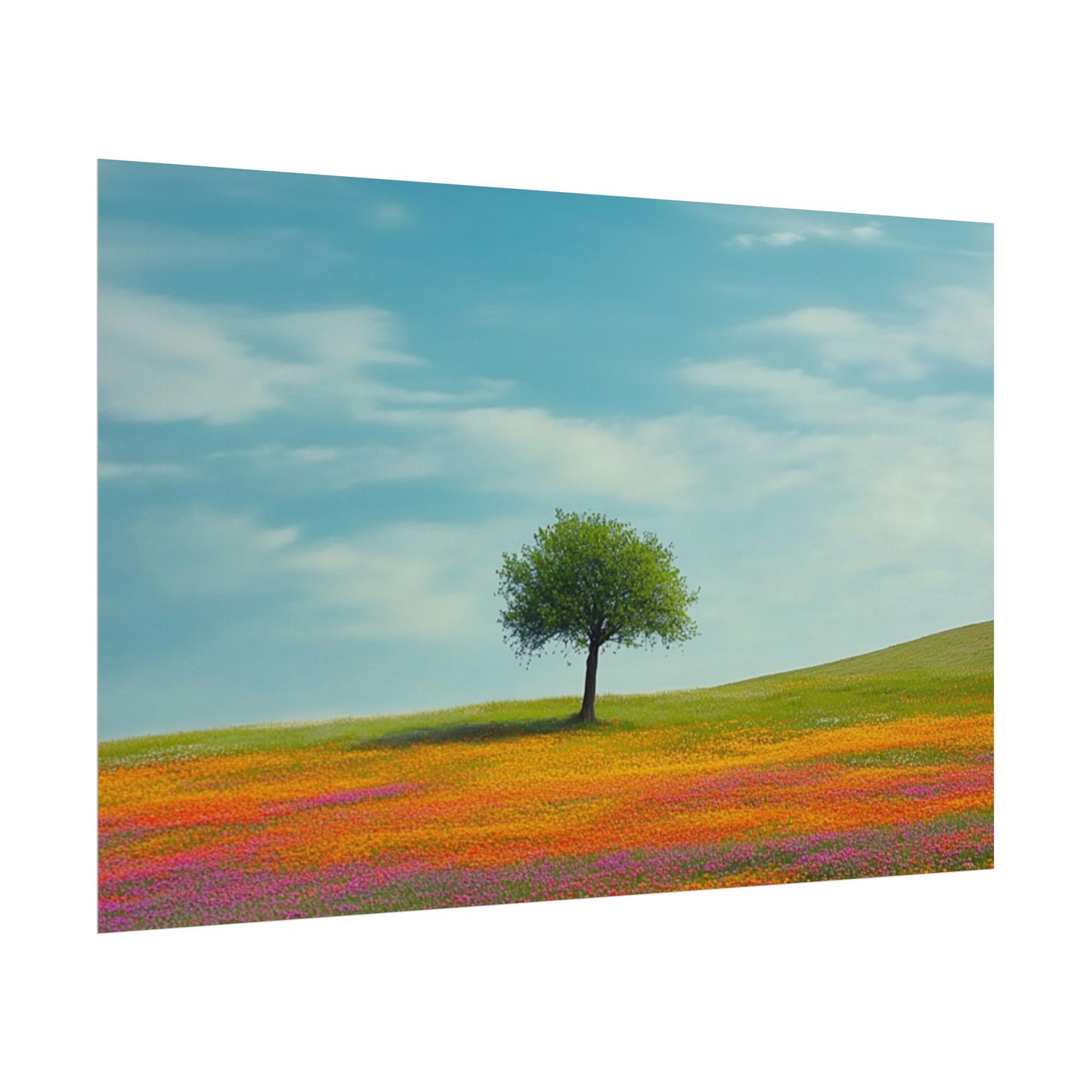 Without Words: Sounds like Spring Poster - Vibrant, Fresh, Energy Poster