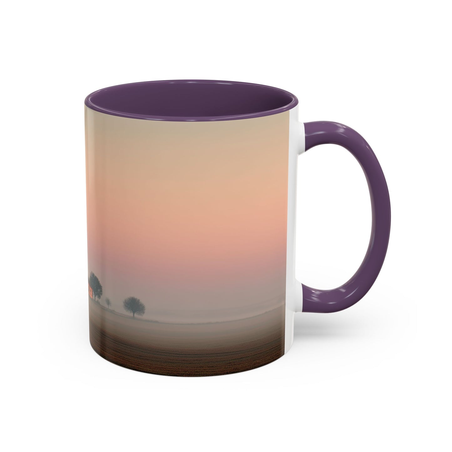 Quiet Mornings Mug (EU) - Classical Music for Relaxation Mug, Peaceful Music Mug, Sunrise Nature Mug