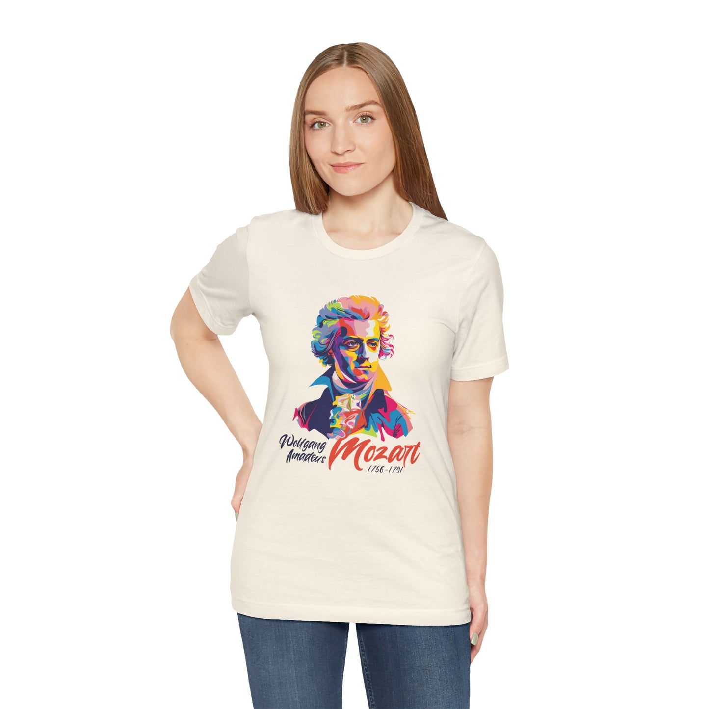 Mozart for Life T-Shirt: Classical Music T-Shirt, Mozart Shirt, Wolfgang Amadeus Mozart Gift, Life of Mozart Tee