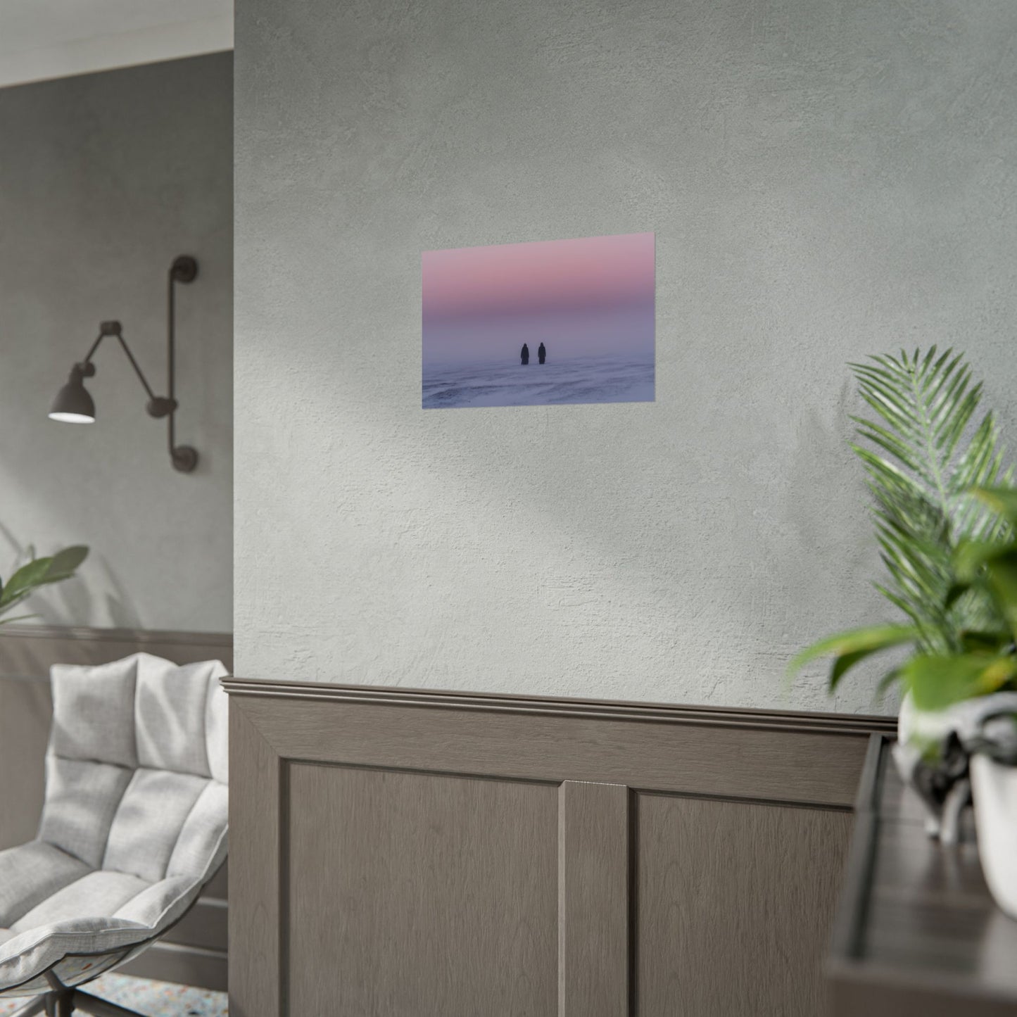 Without Words: Best of Modest Mussorgsky Art Print- Winter Art Poster, Russian Composer Print, Sunrise and Sunset Poster