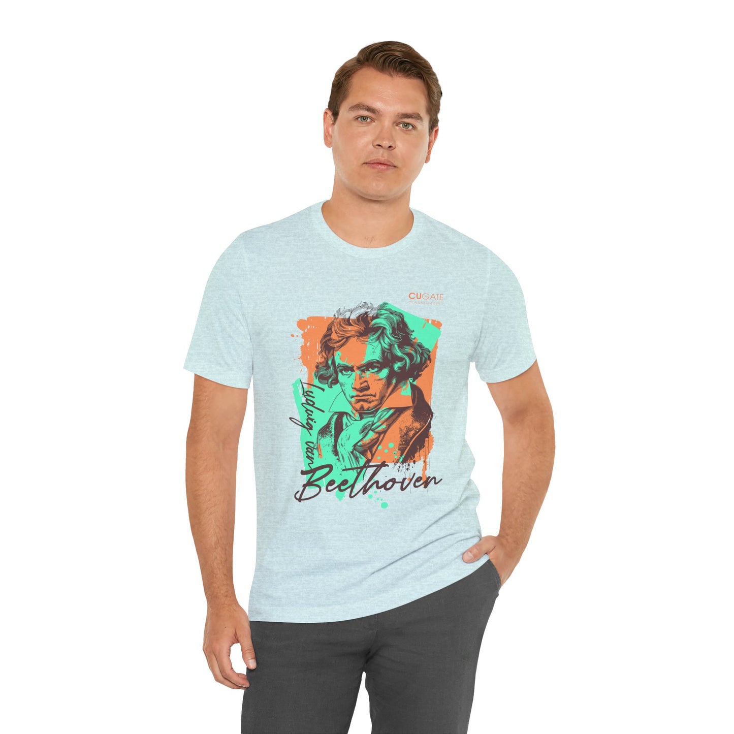 Beethoven T-Shirt (Light) : Classical Music T-Shirt, Beethoven Shirt, Ludwig van Beethoven Gift
