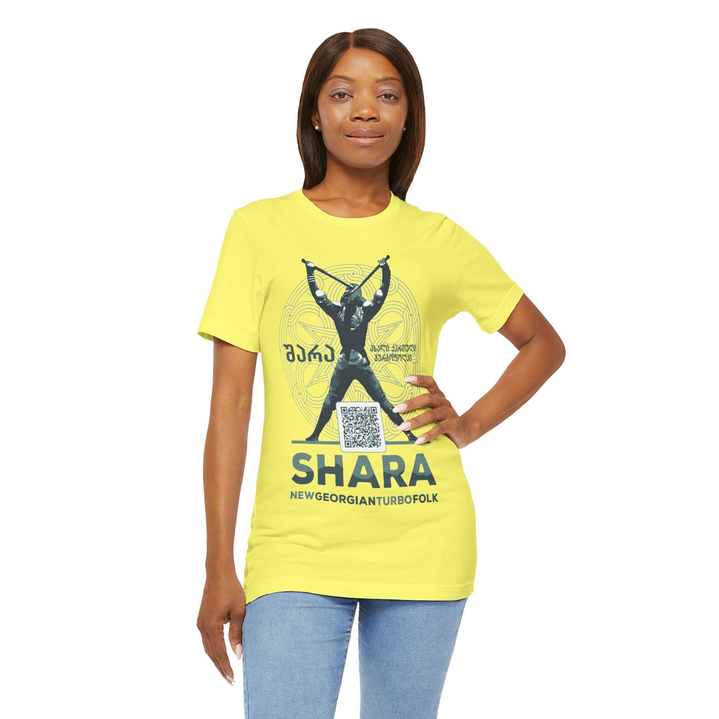 Shara Band T-Shirt - Georgian Turbo Folk (QR)