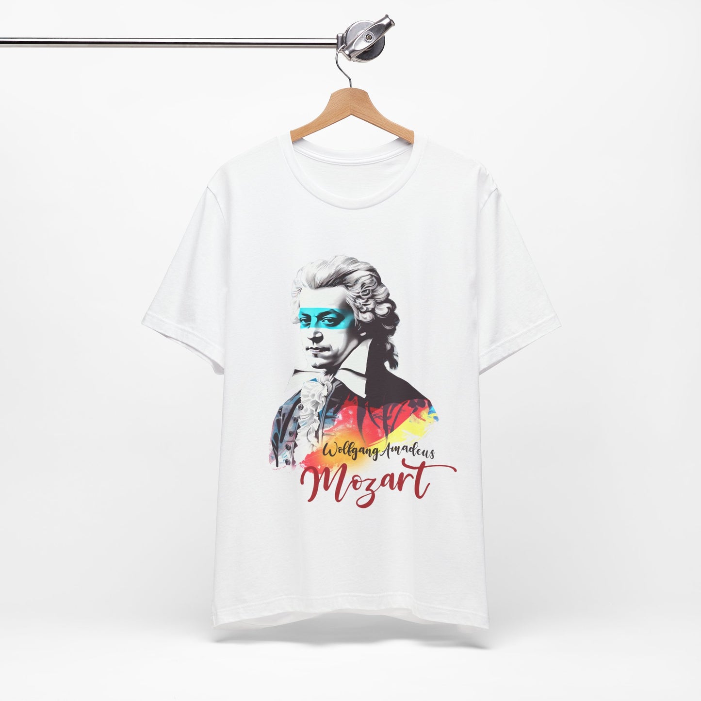 Mozart Printed Tee - Classical Music Lovers Gift