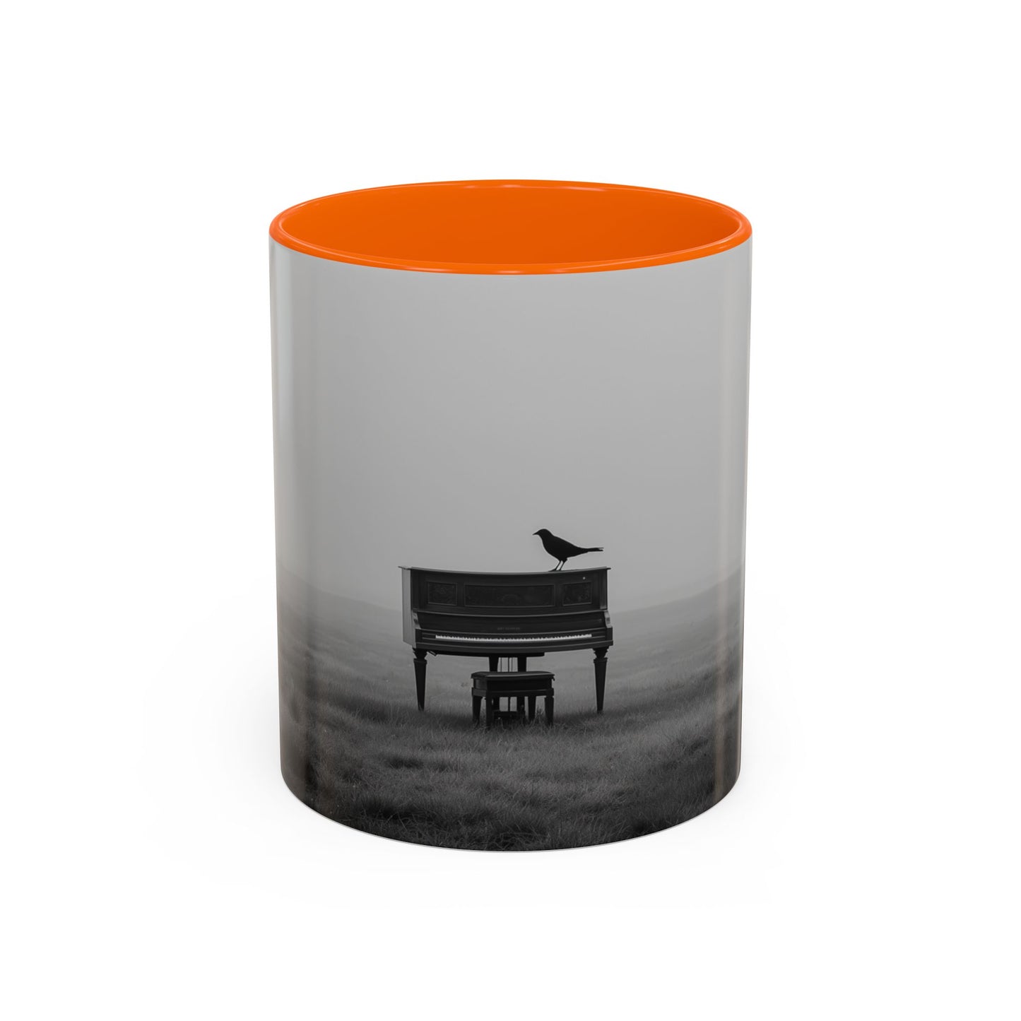 Mozart Piano Mug (EU) - Piano Mug, Piano Music Mug, Mozart Inspired Mug, Upright Piano Mug