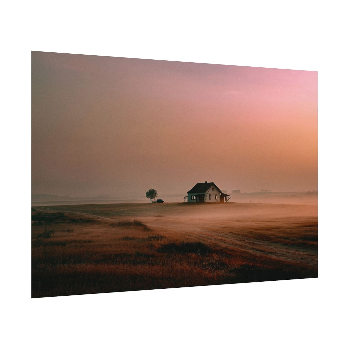 Without Words - Countryside Serenity Poster Inspired by Mozart, Bach and Beethoven - Nature Poster