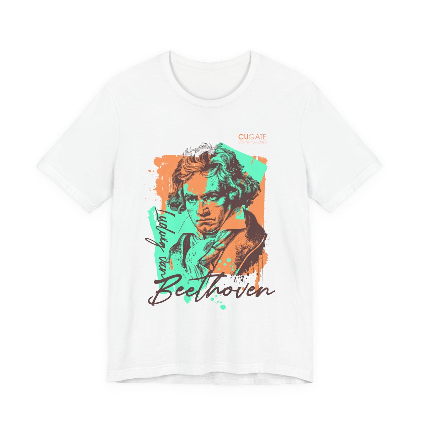 Beethoven T-Shirt (Light) : Classical Music T-Shirt, Beethoven Shirt, Ludwig van Beethoven Gift