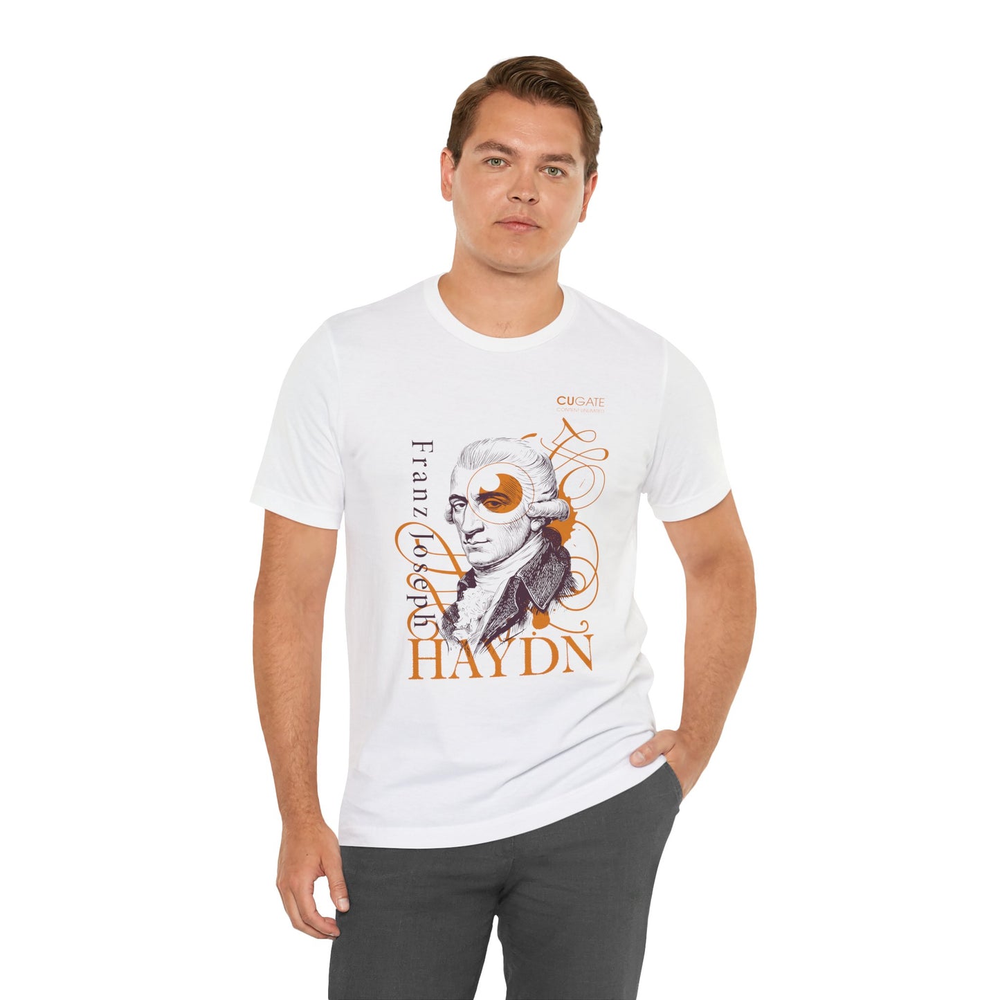 Haydn T-Shirt (Light): Classical Music T-Shirt, Haydn Shirt, Franz Joseph Haydn Gift, Haydn Tribute Tee