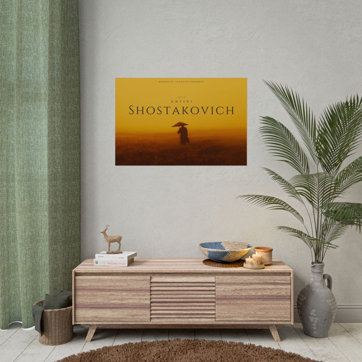 The Best of Dmitri Shostakovich - Classical Music Art Poster