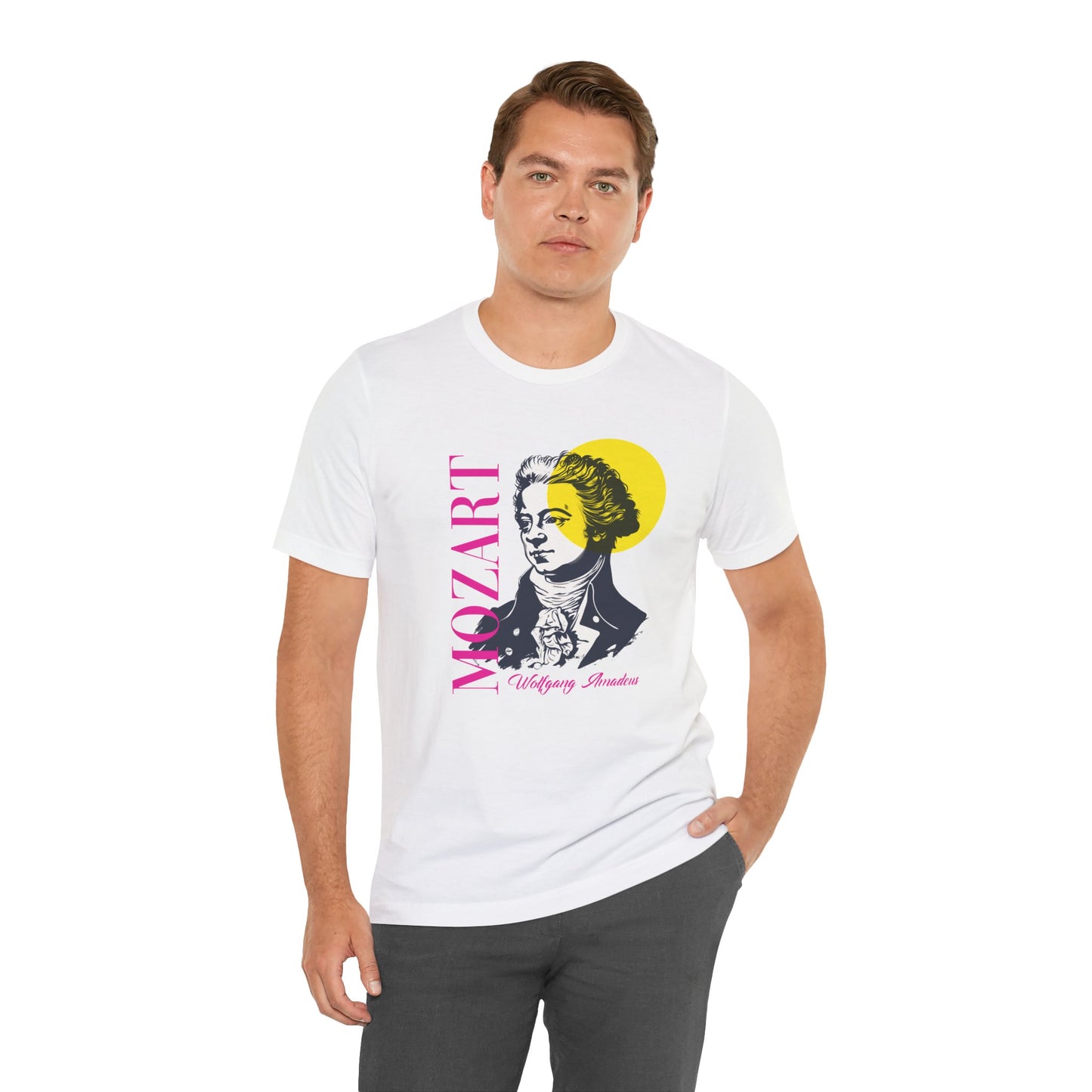 Mozart Sun T-Shirt: Classical Music T-Shirt, Mozart Shirt, Wolfgang Amadeus Mozart Gift, Mozart Tribute Tee