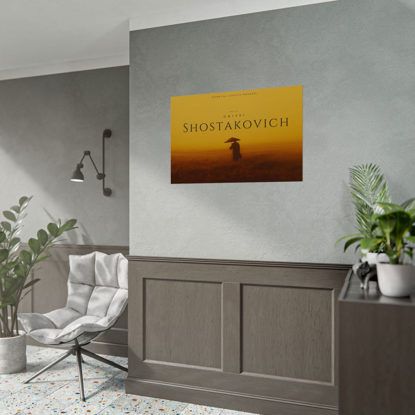 The Best of Dmitri Shostakovich - Classical Music Art Poster
