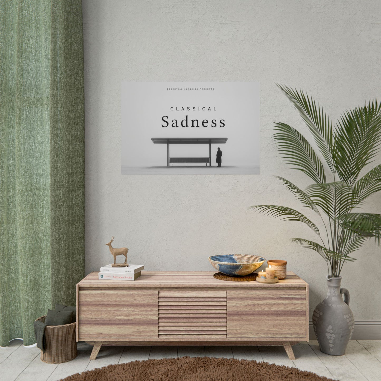 Classical Sadness- Sad Artistic Print, Fine Art Print, Emotional Art Poster