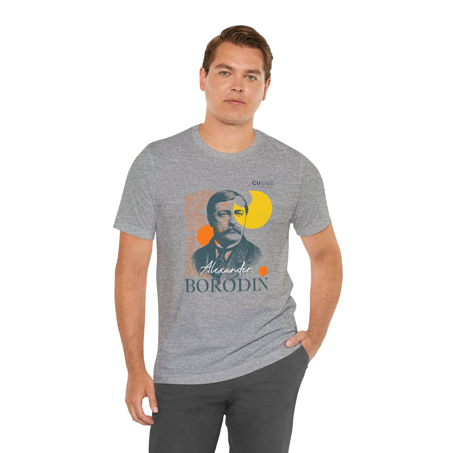 Borodin T-Shirt (Light): Classical Music T-Shirt, Borodin Shirt, Alexander Borodin Gift
