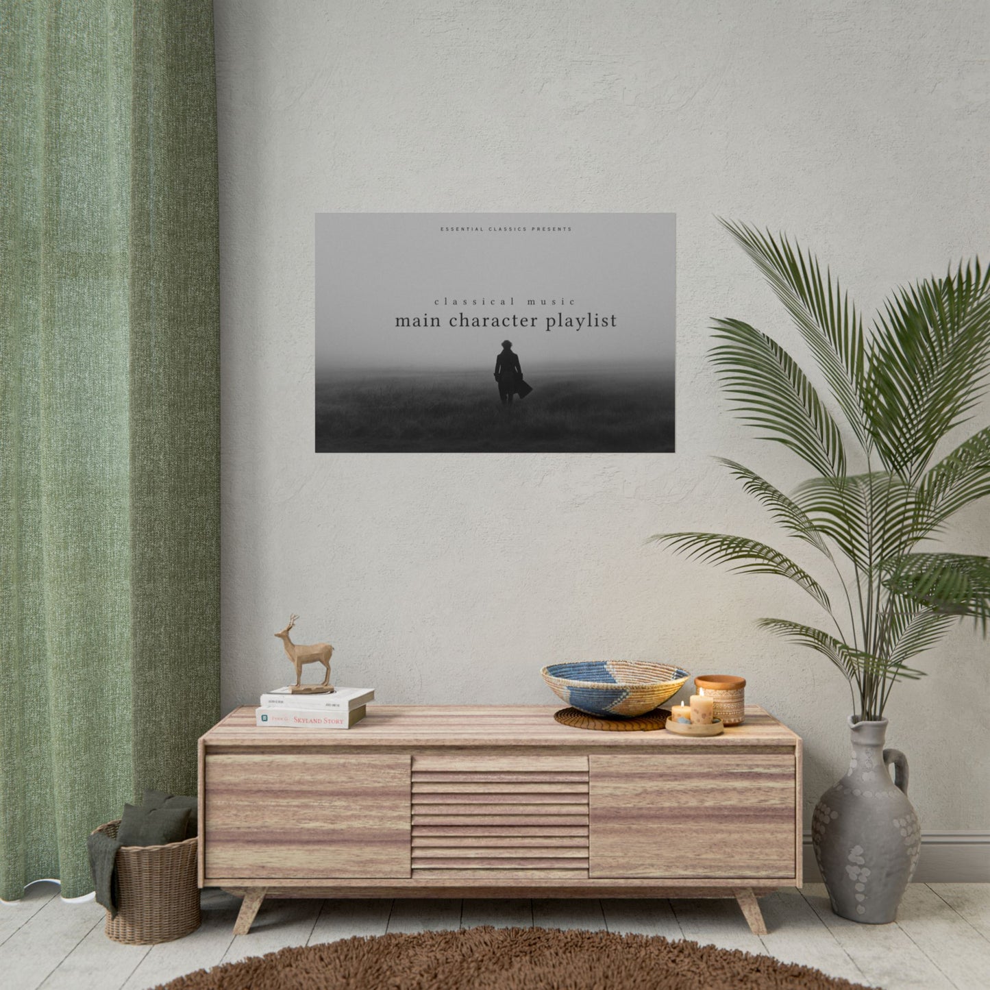 Main Character Energy Poster - Classical Music Wall Art, Epic Movie Poster