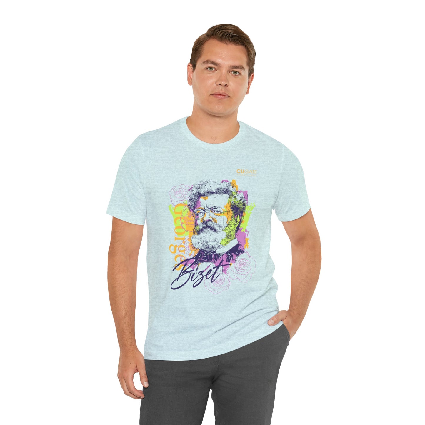 Bizet T-Shirt (Light): Classical Music T-Shirt, Bizet Shirt, Georges Bizet Gift