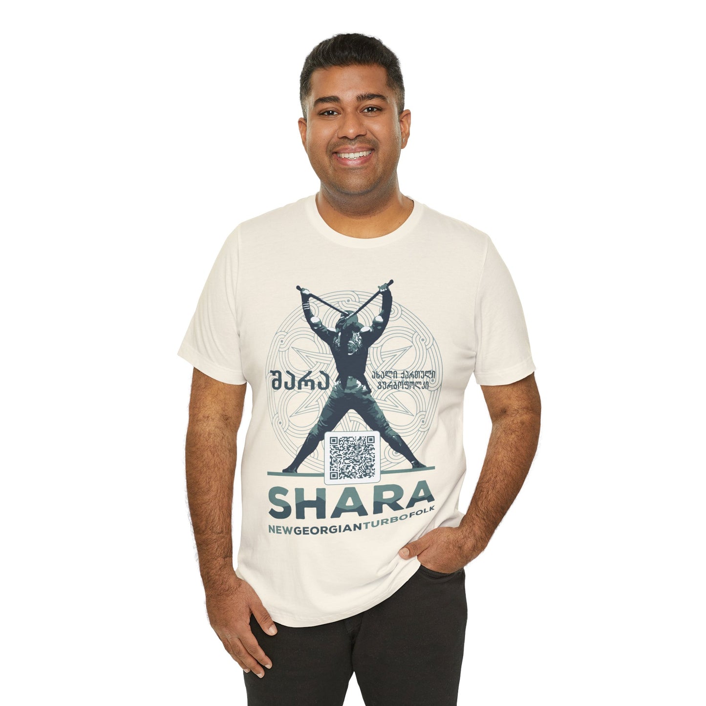 Shara Band T-Shirt - Georgian Turbo Folk (QR)