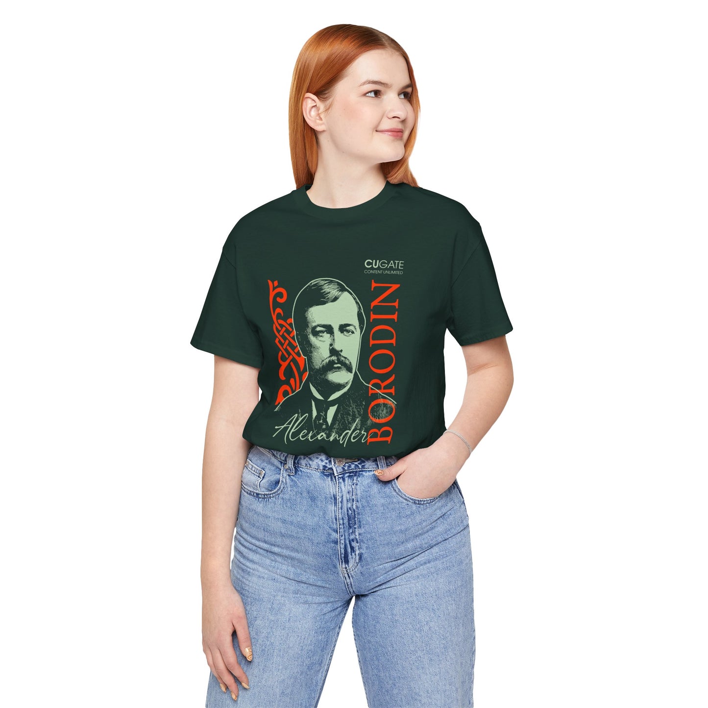 Borodin T-Shirt (Dark): Classical Music T-Shirt, Borodin Shirt, Alexander Borodin Gift