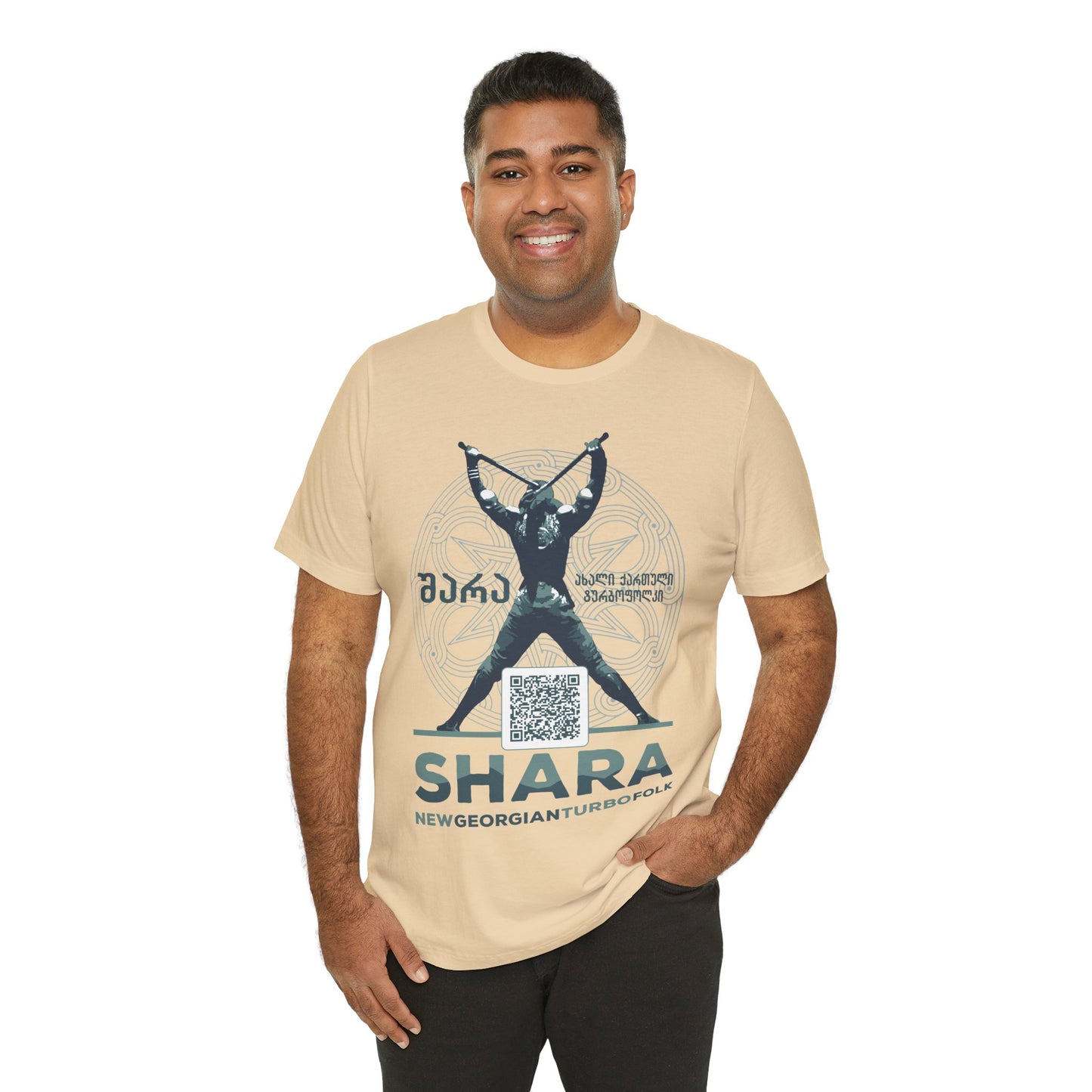 Shara Band T-Shirt - Georgian Turbo Folk (QR)